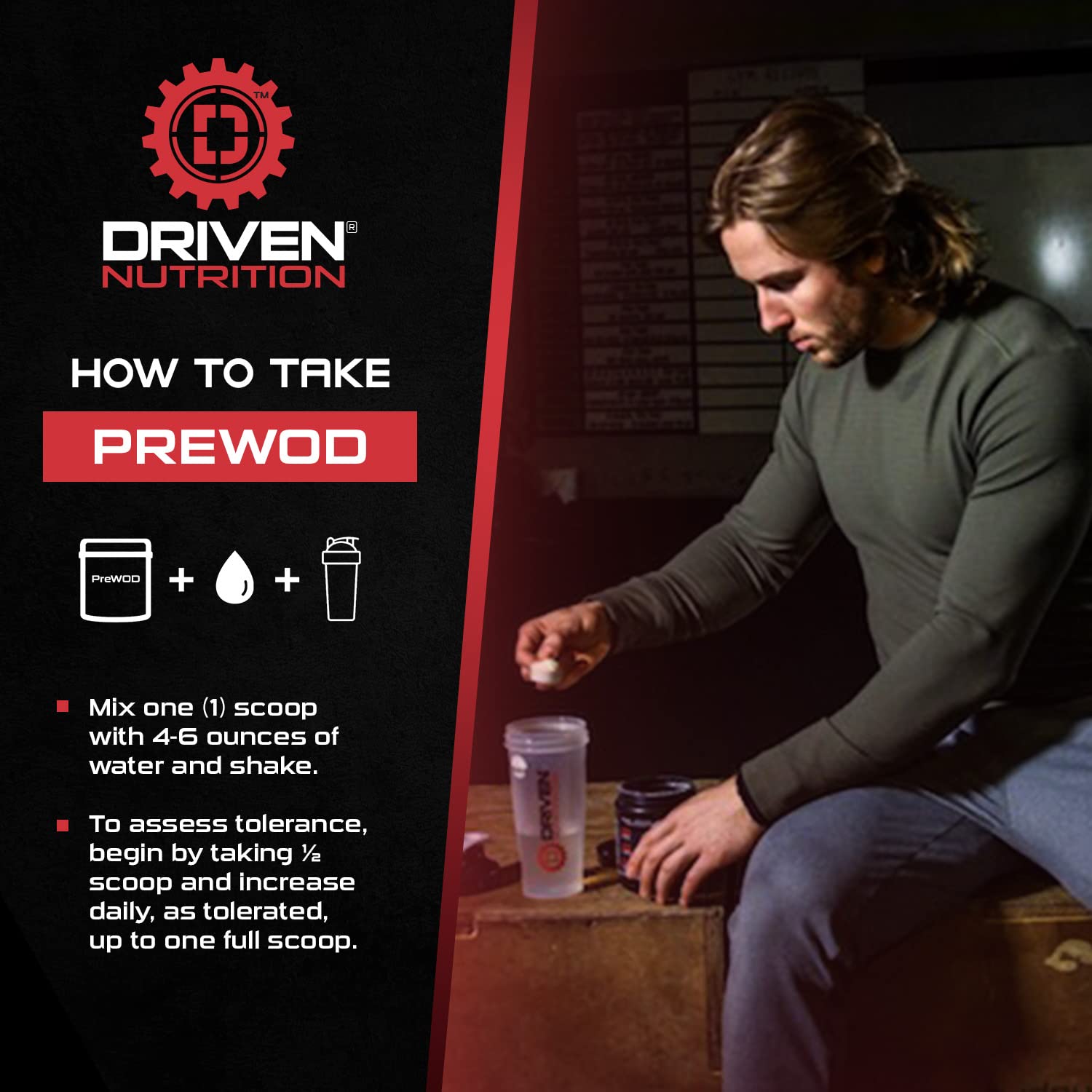 Driven PREWOD Energy Matrix, 50 Servings - Pre-Workout Supplement with Caffeine Driven Nutrition buy supplements canada
