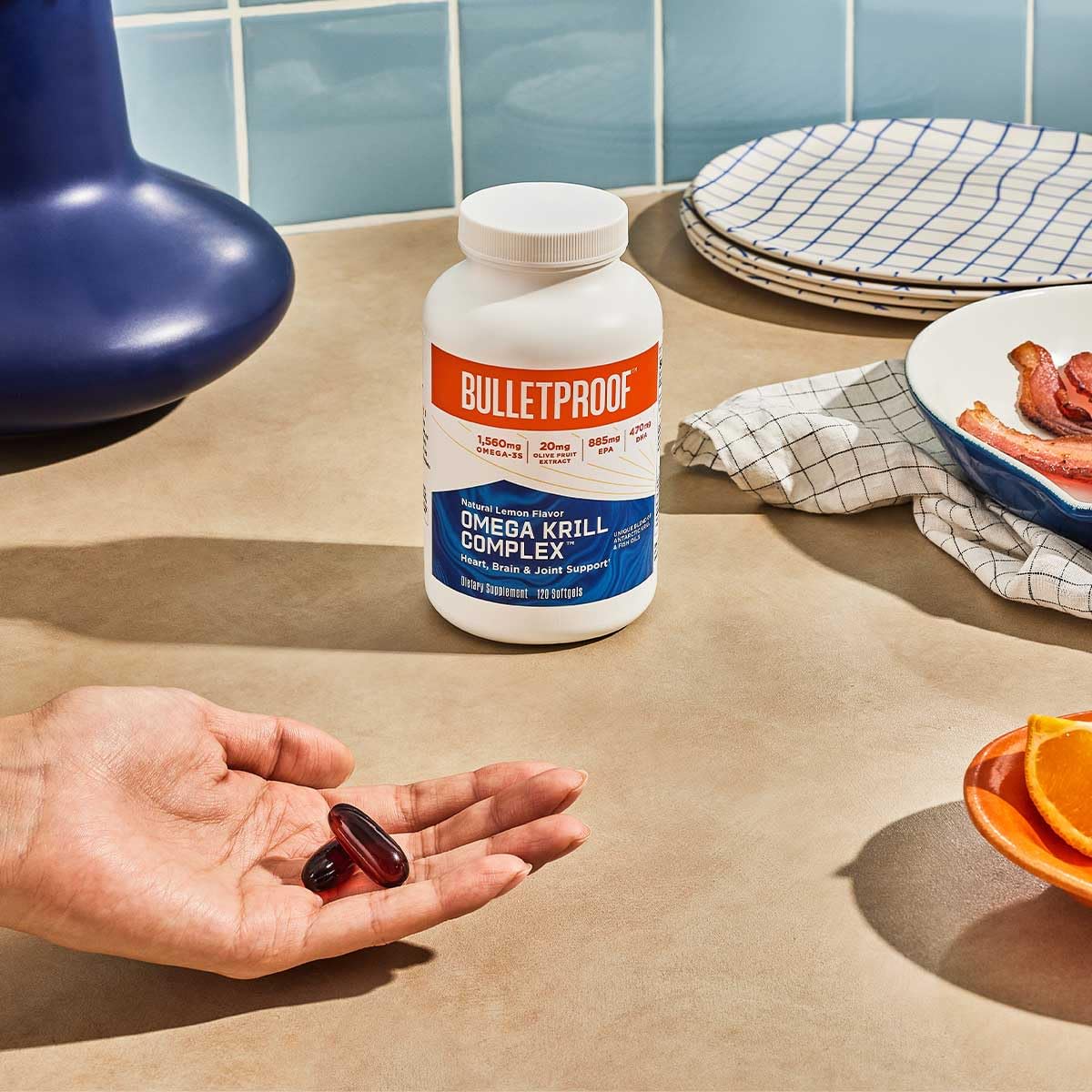 Bulletproof Omega Krill Complex, 120 sg Bulletproof buy supplements canada