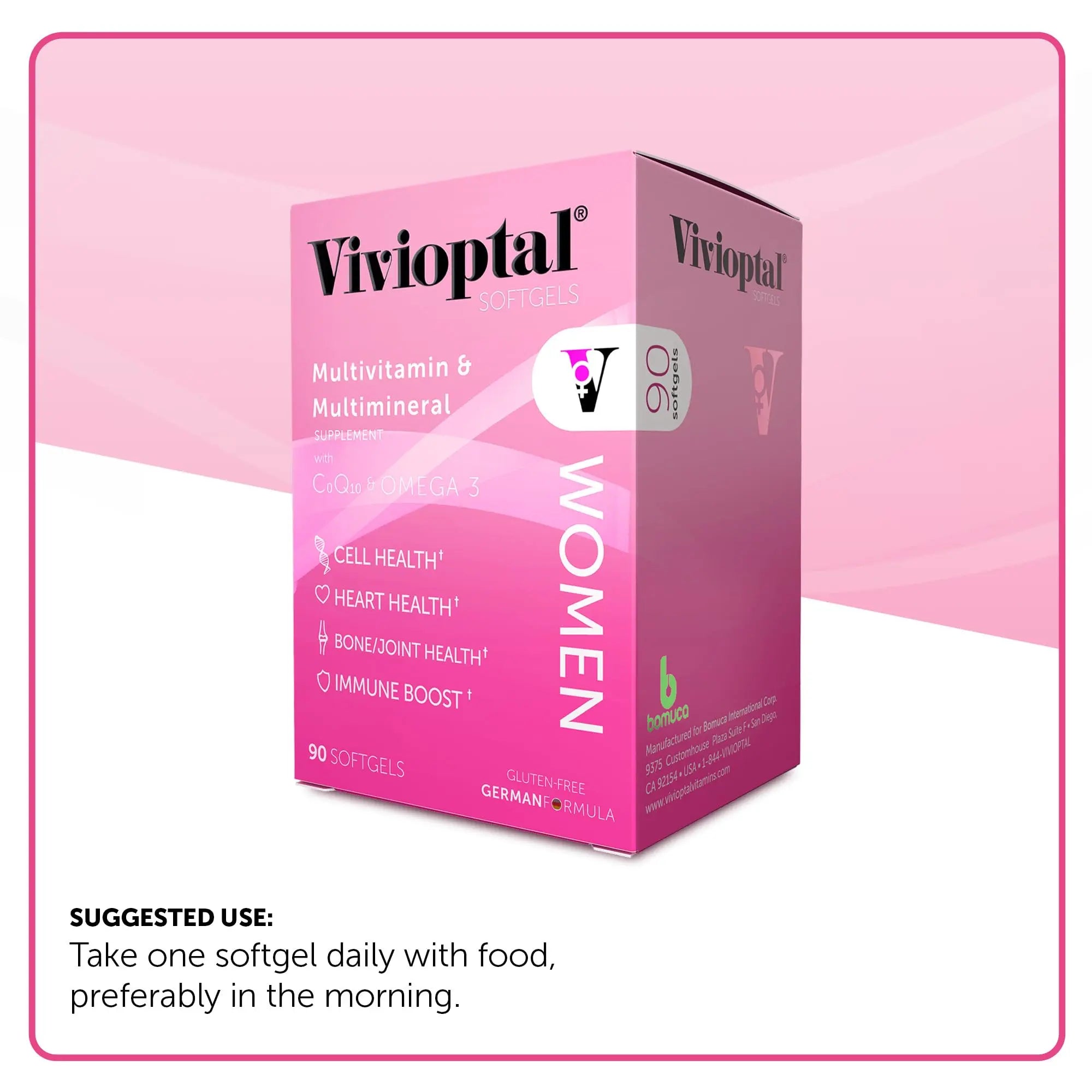 Vivioptal, Women, Multivitamin & Multimineral Supplement, 90 Capsules Vivioptal Vitamins buy supplements canada