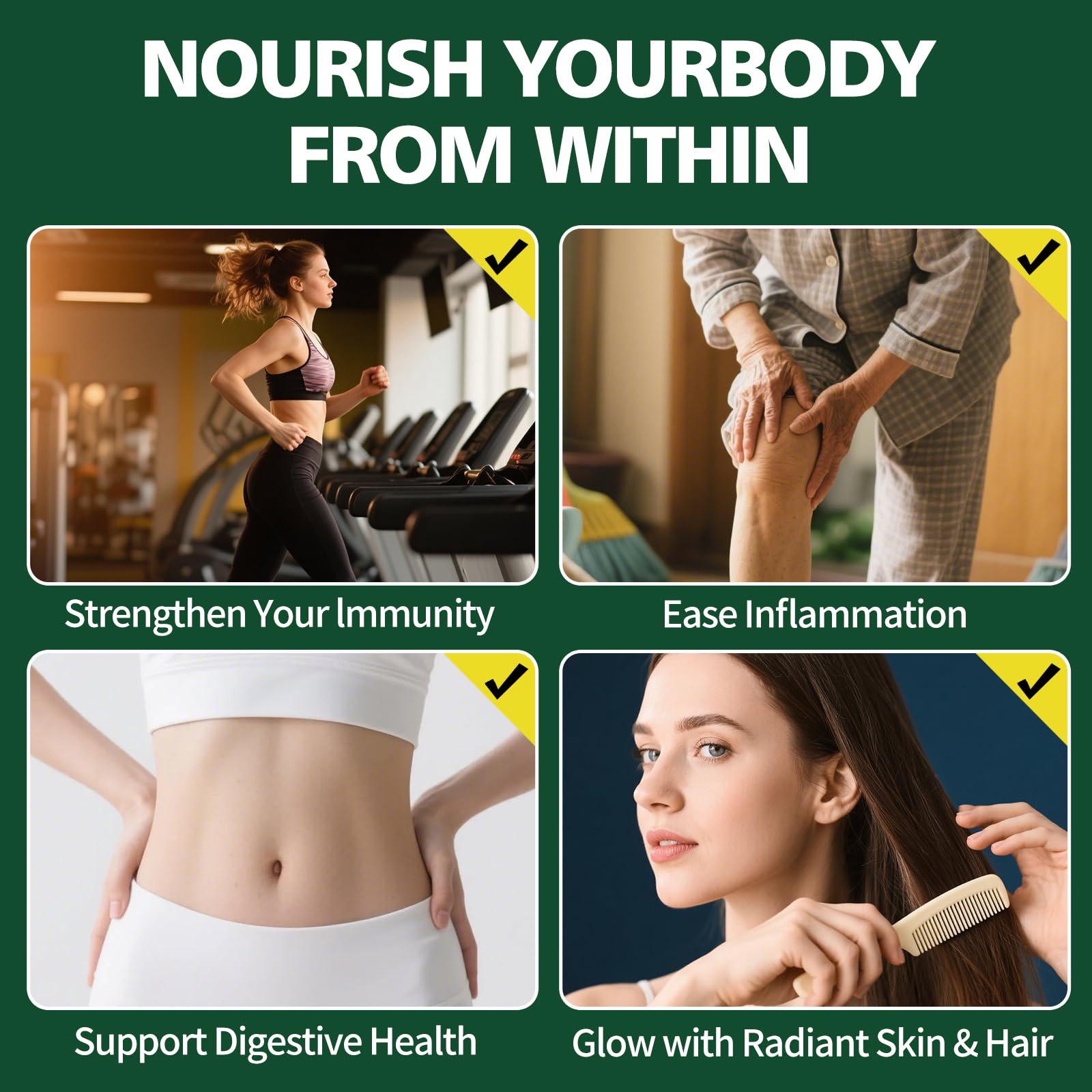 Zhibenon Sea Moss Capsules with Bladderwrack & Burdock - 50 Day Supply - Powerful Formula with Black Seed Oil, Ashwagandha, Turmeric, Vitamin C, Vitamin D3, Moringa & Black Pepper Extract Zhibenon buy supplements canada