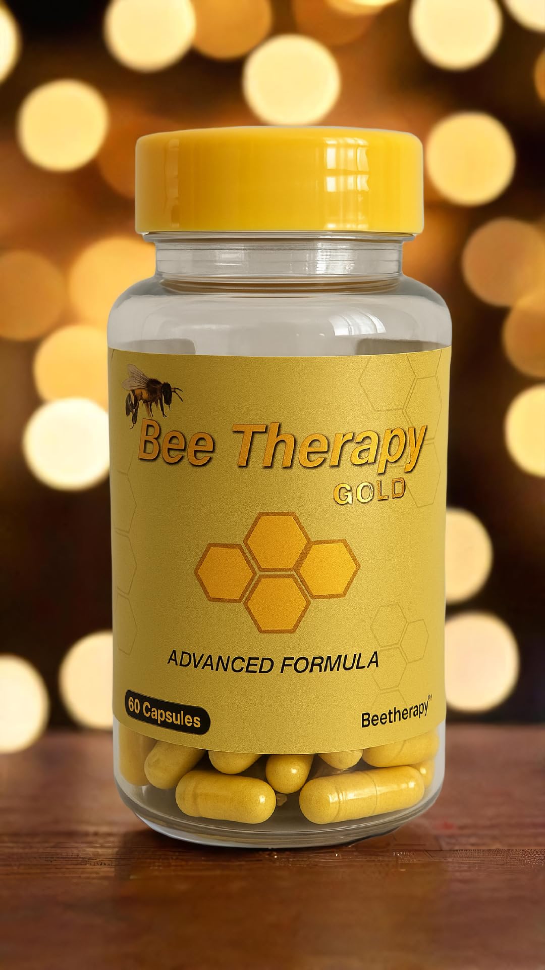 Natural Supplement - Bee Therapy Gold Venom Apitoxin Manuka Honey - Supports Inflammation & Mobility - Neck and Backache - Supports Joints & Muscles- Sprains, Bruises and Strains - Pack 1 60 Capsules Aus Healthcare buy supplements canada