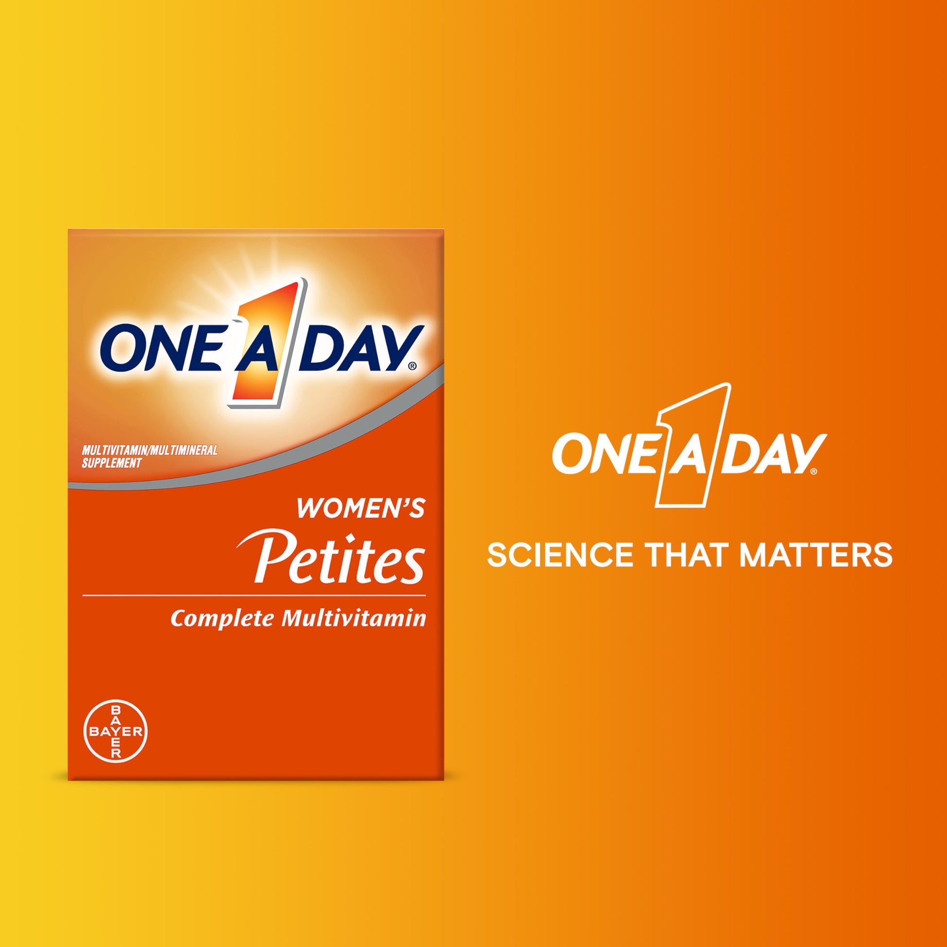 One A Day Women’s Petites Multivitamin,Supplement with Vitamin A, C, D, E and Zinc for Immune Health Support, B Vitamins, Biotin, Folate (as folic acid) & more,Tablet, 160 count ONE A DAY buy supplements canada