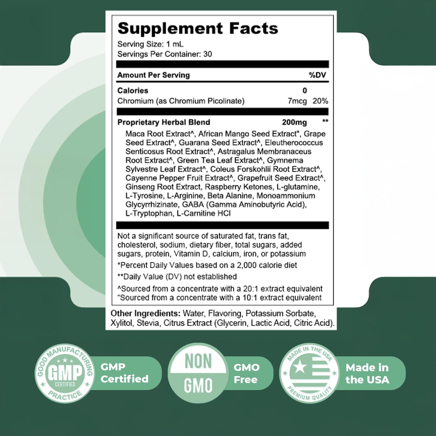 Audizen Drops – Natural Daily Liquid Supplement with Herbal Extracts, Maca Root, Green Tea, Grape Seed & Ginseng – Non-GMO, Gluten-Free, Plant-Based, GMP Certified, Made in USA - 30ml, 3 Month Supply Orby buy supplements canada