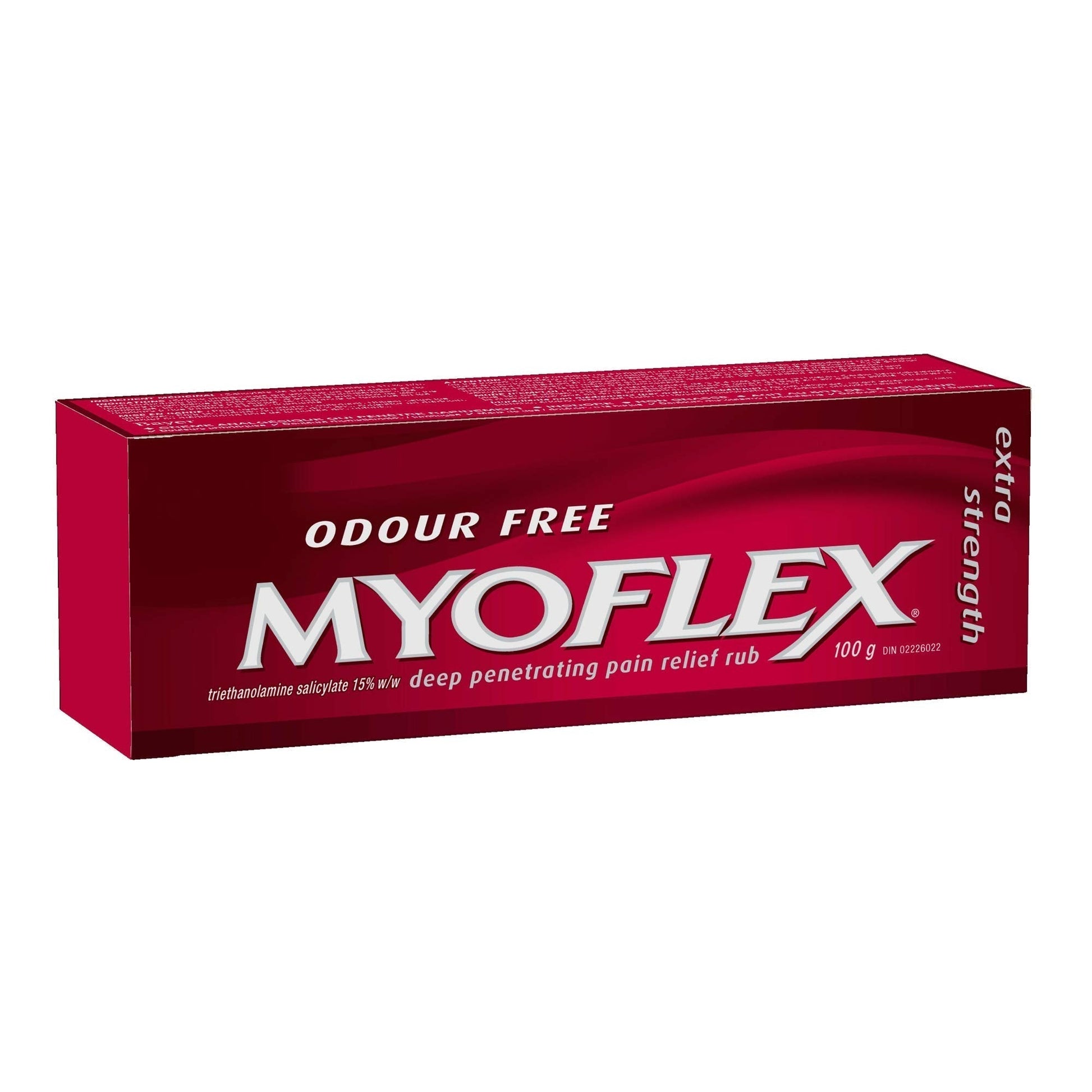 Myoflex Pain Relief Rub | Odourless | Provides Deep Penetrating Relief of Muscle Soreness & Joint Pain | Menthol Free | Stain Free | Non-Greasy | Great for Ages 2+ | 100 Grams (Extra Strength) Myoflex buy supplements canada