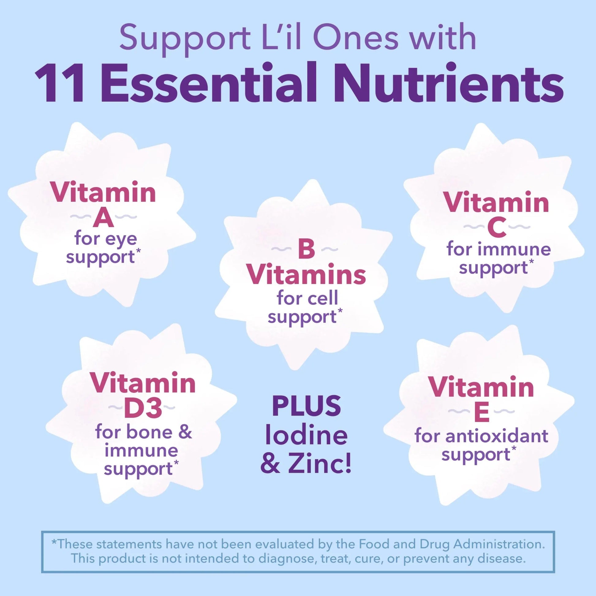 L'il Critters Frozen Daily Kids Multivitamin Gummies Assorted Berry Flavors for Ages 2+ Toddlers and Kids, Disney Multivitamin Gummies Lil Critters buy supplements canada
