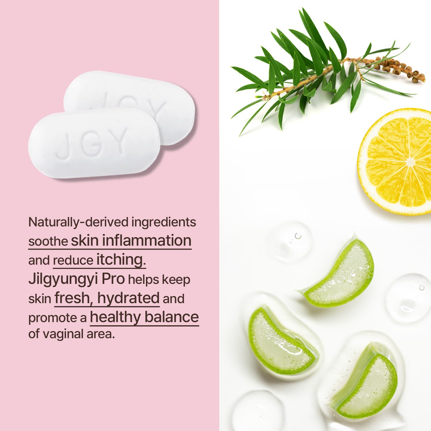 JILGYUNGYI PRO Feminine Wash Tablets - Feminine Intimate Solution - Moisturizing, Tightening JILGYUNGYI buy supplements canada