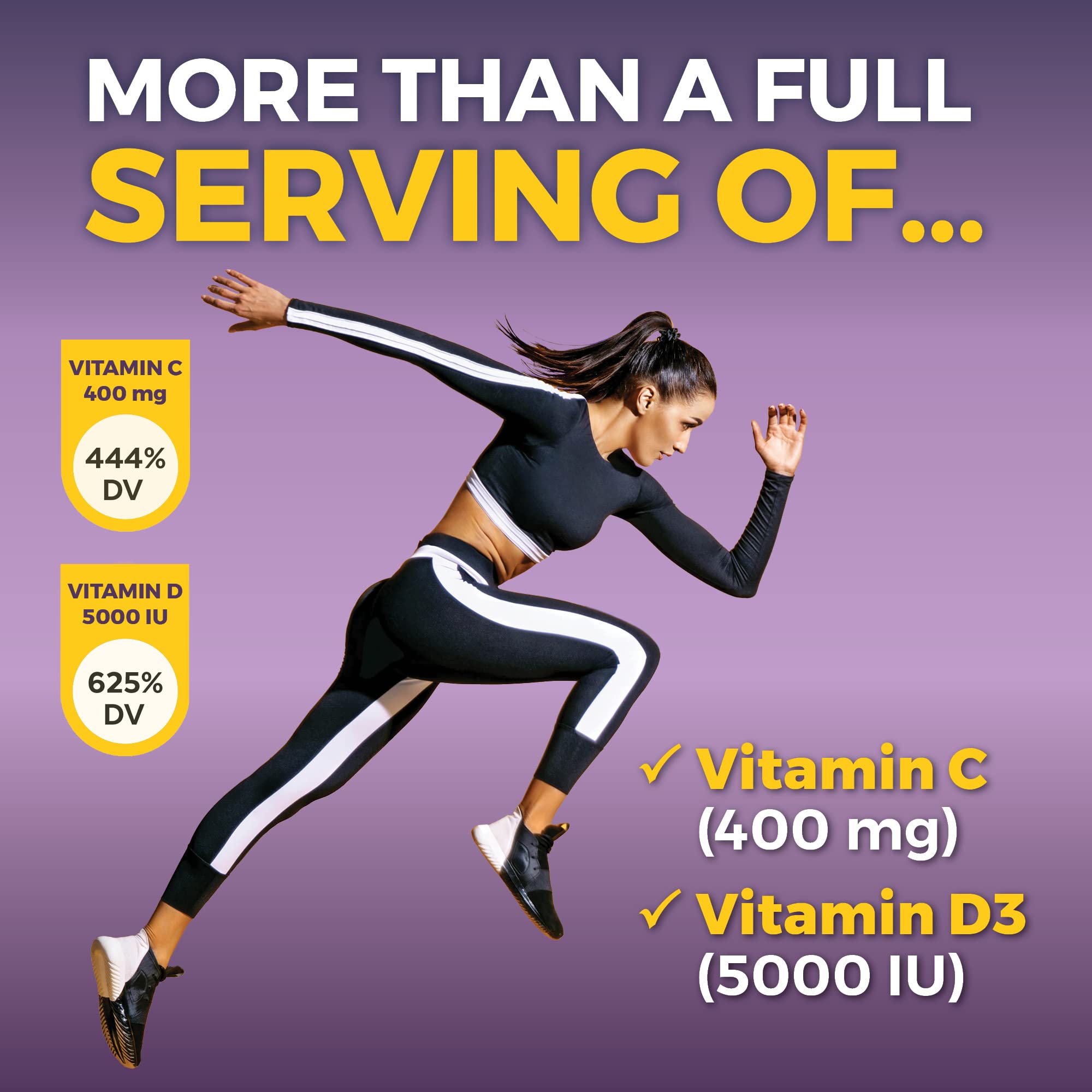 Viva Naturals Elderberry with Vitamin C and Zinc for Adults - 5 in 1 Sambucus Black Elderberry Capsules with Vitamin D3 5000 IU Immunity Supplement Viva Naturals buy supplements canada