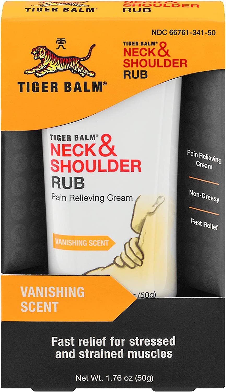Tiger Balm Neck and Shoulder Rub 1.76 oz. Tiger Balm buy supplements canada