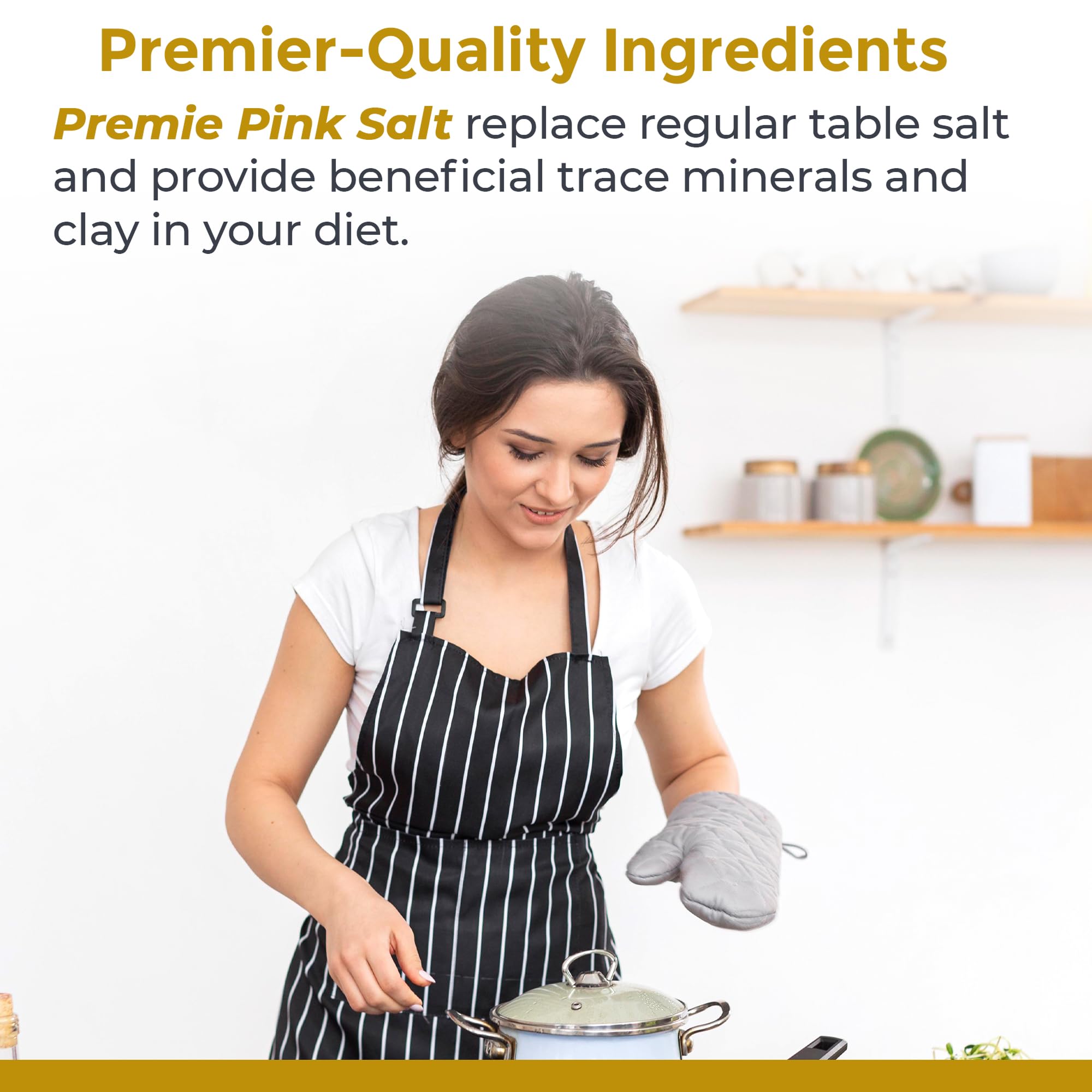 Premier Research Labs Pink Salt - Our Pink Sea Salt is a Hawaiian Red Alaea Sea Salt and Australian Salt Blend for Cooking, Baking with Minerals and Rich Taste - 12 oz Premier Research Labs buy supplements canada