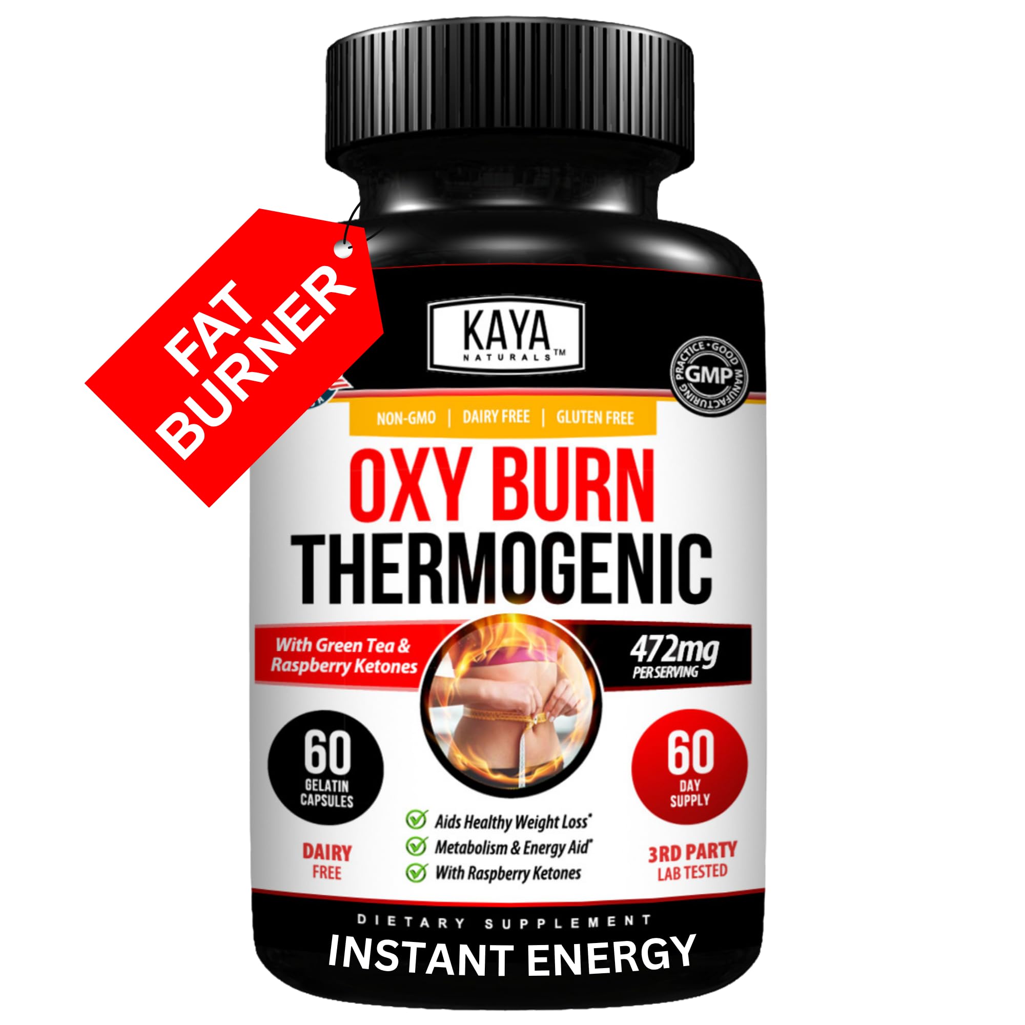 Kaya Naturals Supreme Fat Burner - Weight Loss Pills Women & Men - Appetite Suppressant Supplement - Powerful Thermogenic Diet Pills Kaya Naturals buy supplements canada