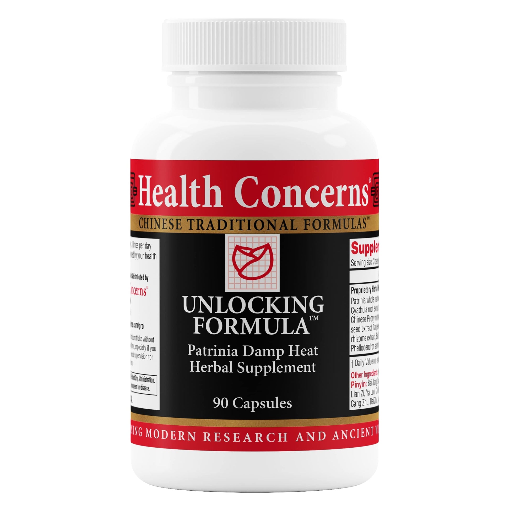 Health Concerns Unlocking Formula – Menstrual Discomfort & Qi Flow Support – Blood Circulation & Detox Herbal Supplement with Patrinia & Peony Root – Chinese Medicine Formula for Women – 90 Capsules Health Concerns buy supplements canada
