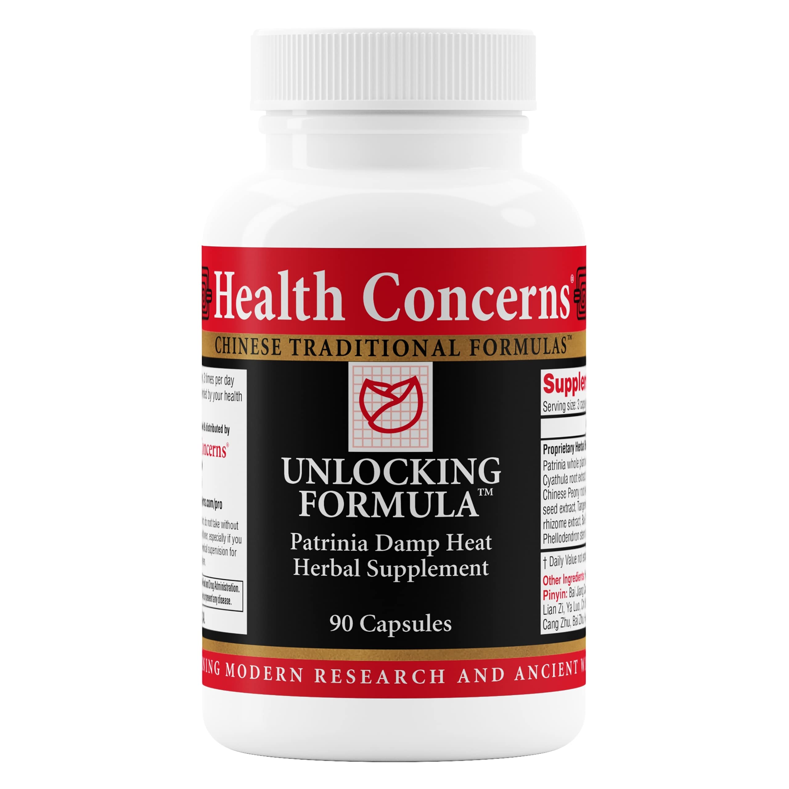 Health Concerns Unlocking Formula – Menstrual Discomfort & Qi Flow Support – Blood Circulation & Detox Herbal Supplement with Patrinia & Peony Root – Chinese Medicine Formula for Women – 90 Capsules Health Concerns buy supplements canada