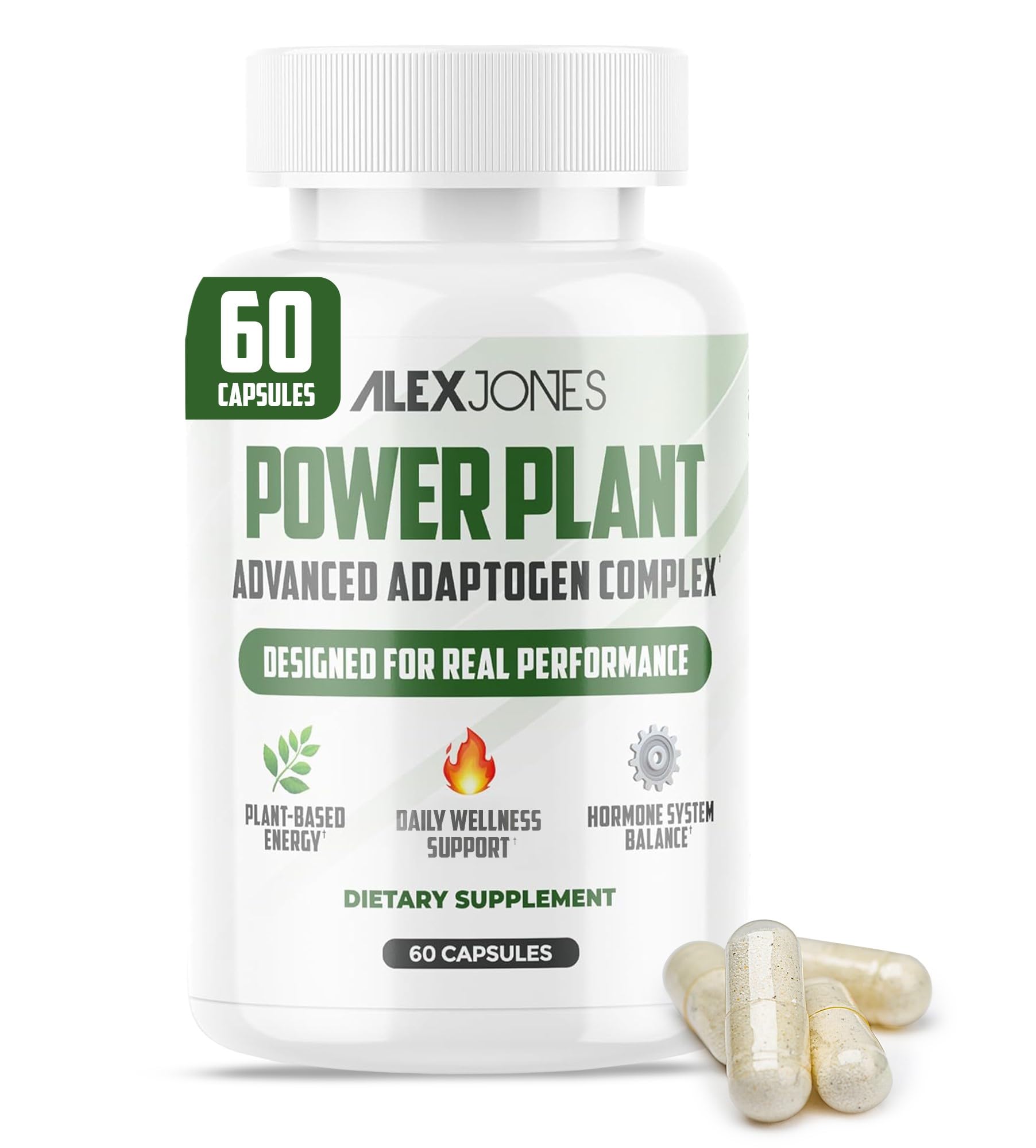 Adaptogenic Mushrooms with Cordyceps & Rhodiola – Daily Blend with Zinc, Selenium & Boron –Vegan Mushroom Capsules Supplement for Active Lifestyles – No Fillers or Additives – 60 Count Alex Jones Naturals buy supplements canada