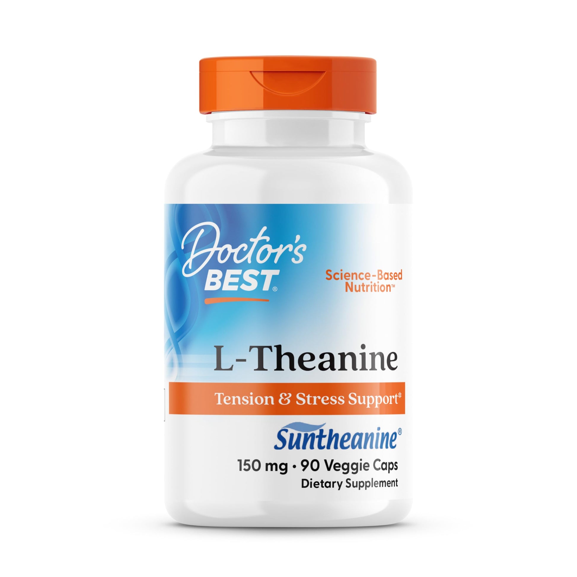 Doctor's Best L-Theanine Contains Suntheanine, Helps Reduce Stress & Sleep, Non-GMO, Gluten Free, Vegan, 150 mg (DRB-00197), 90 Count Doctor's BEST buy supplements canada