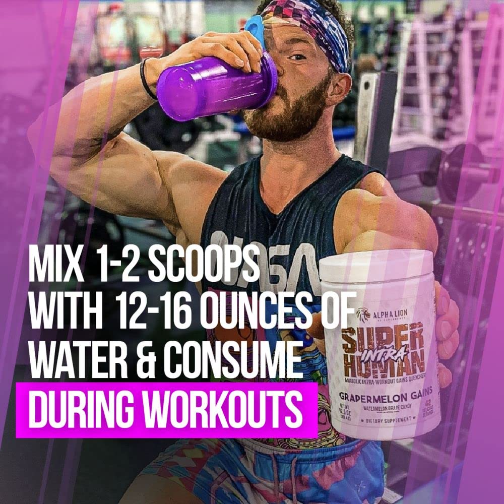 Alpha Lion Superhuman Intra Workout Powder for Men & Women, Amino Acids Drink ALPHA LION buy supplements canada