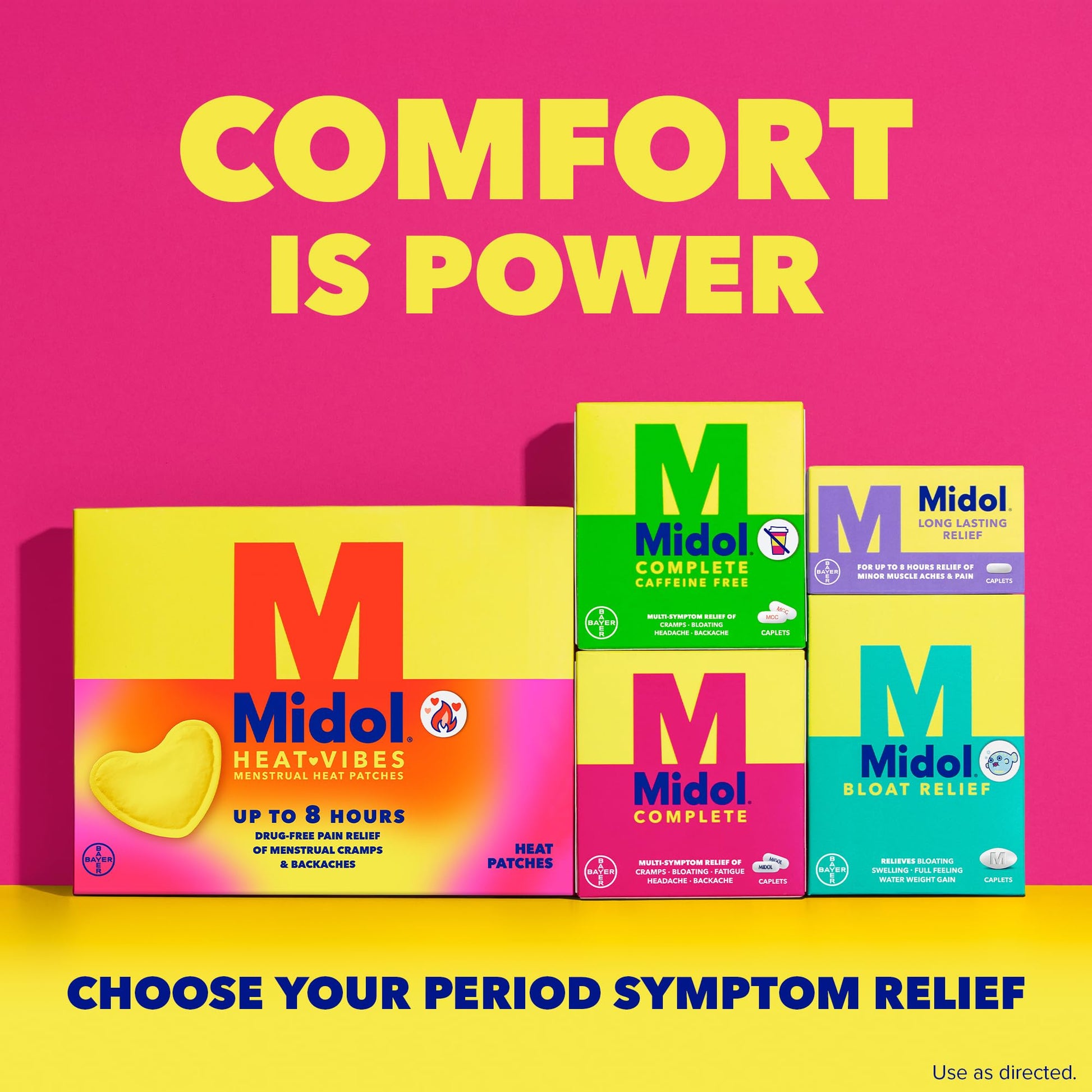 Midol Complete Gelcaps 24ct: Midol Complete Menstrual Pain Relief Gelcaps with Acetaminophen for Menstrual Symptom, PMS Relief, and Period Cramp Relief - 24 Count Midol buy supplements canada