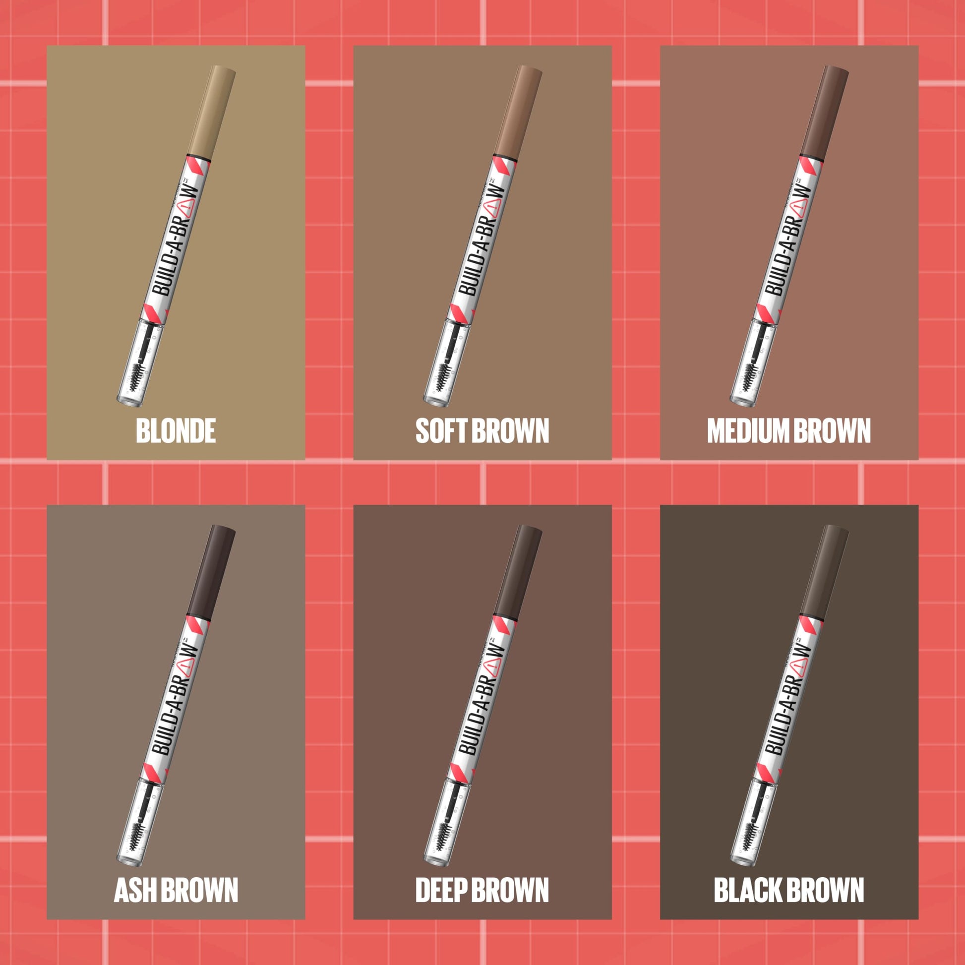 Maybelline Build-A-Brow 2-in-1 Brow Pen and Sealing Eyebrow Gel, Eyebrow Makeup for Real-Looking, Fuller Brows, Black Brown, 1 Count MAYBELLINE buy supplements canada