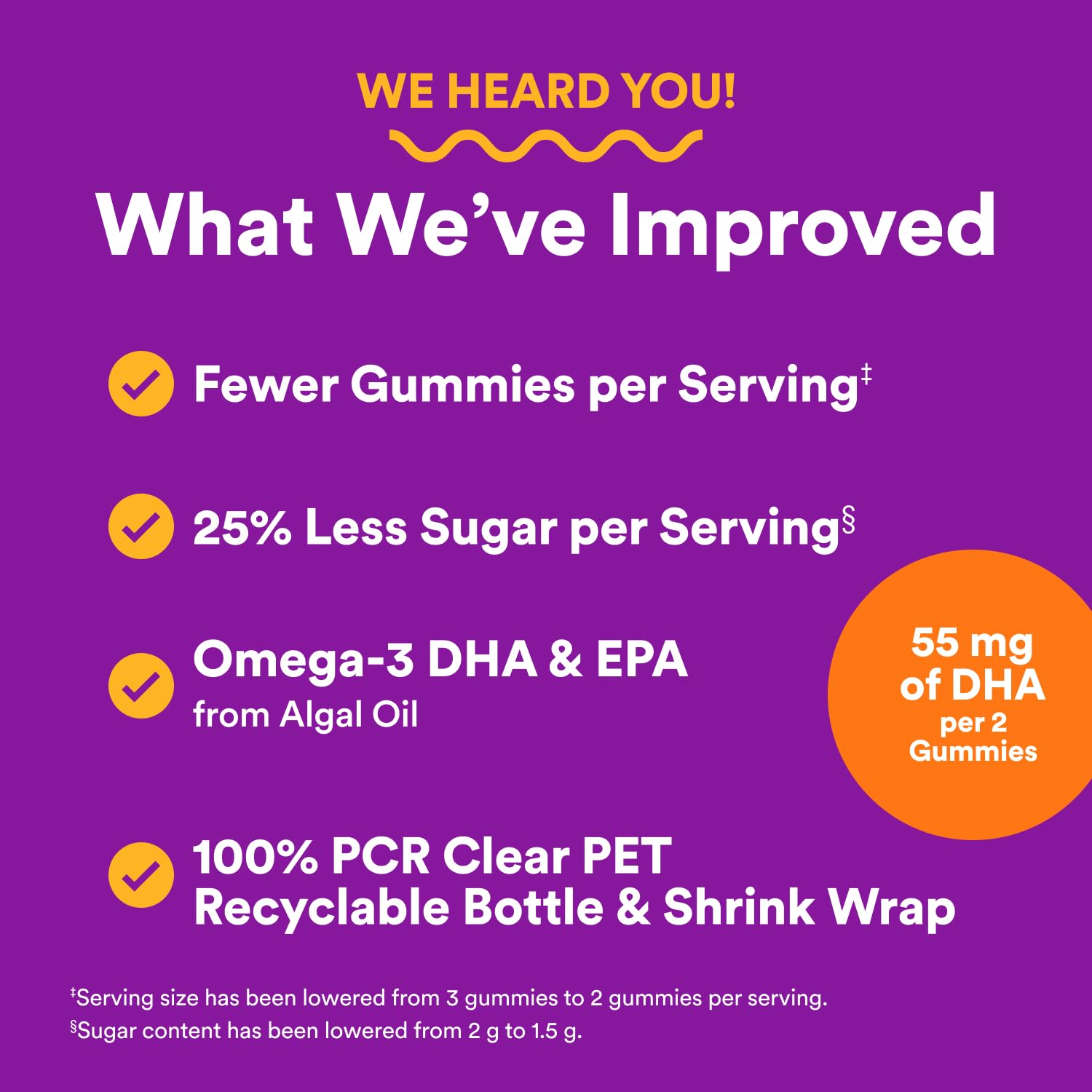 SmartyPants Toddler Multivitamin Gummies - Improved Formula: Omega 3 (DHA/EPA), Vitamins D3, C, Vitamin B12, B6, A, K & Zinc SmartyPants buy supplements canada