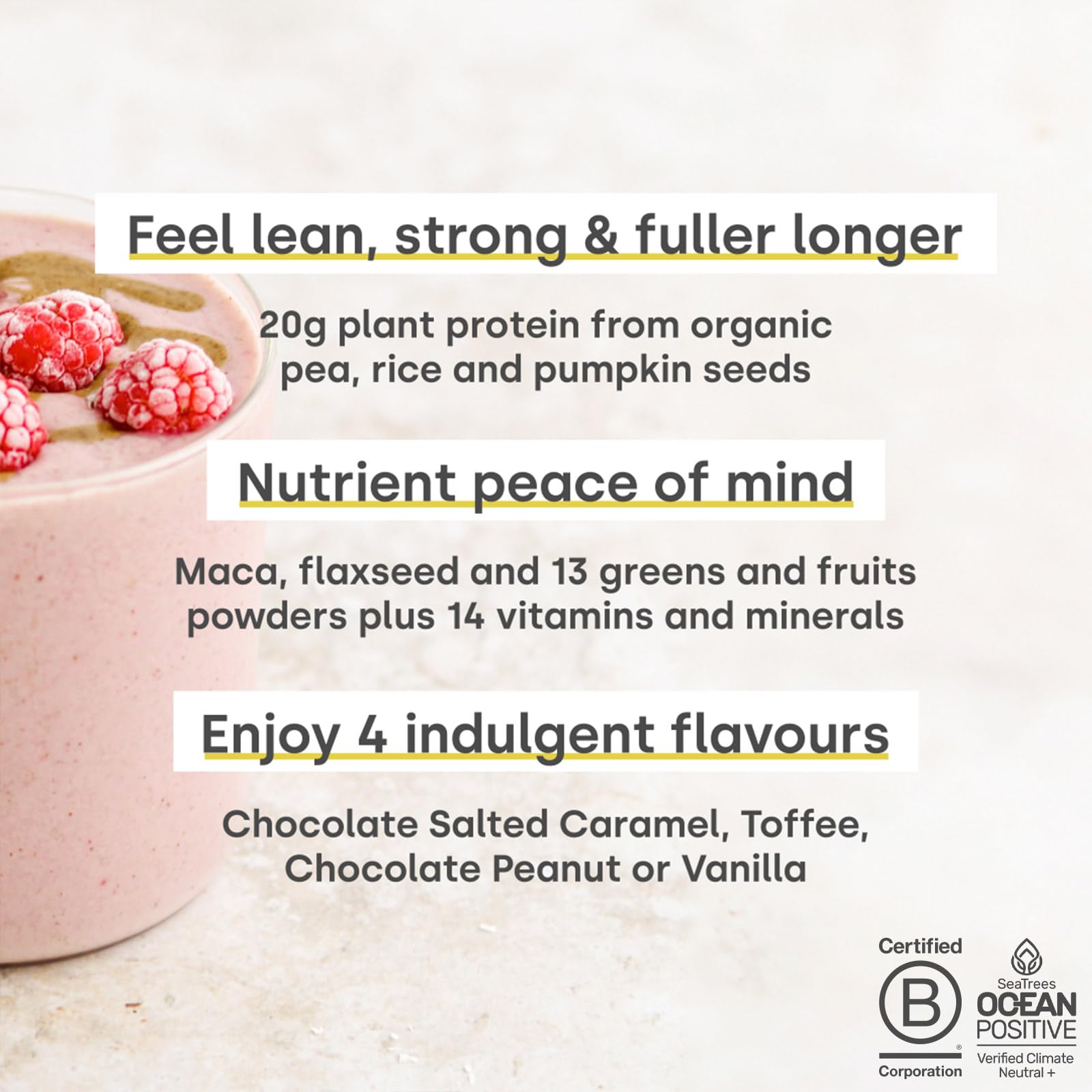 Form Superblend Protein - Vegan Protein Powder with Superfoods, Vitamins and Minerals Form buy supplements canada