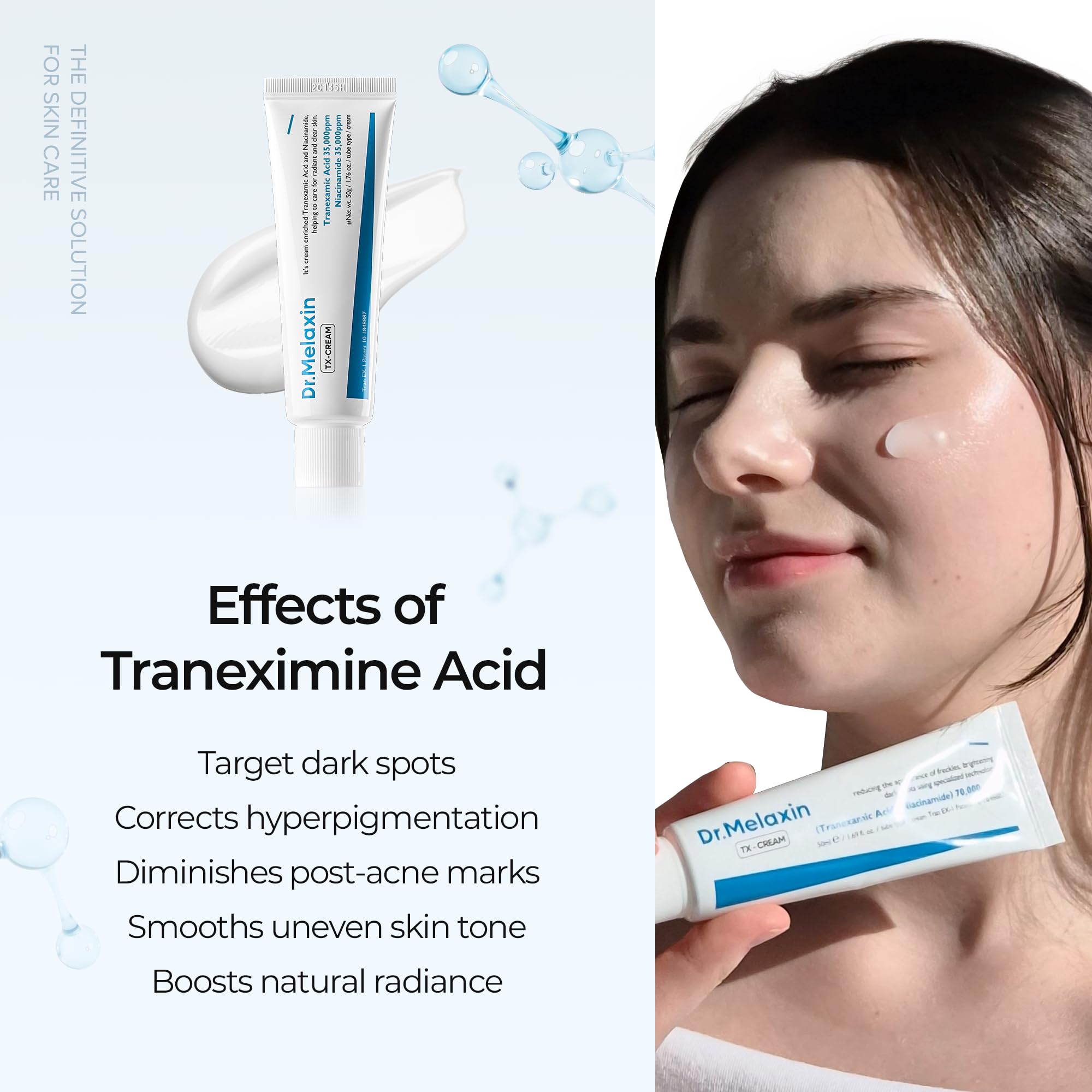 DR.Melaxin TX Tranexamic Acid CREAM | Skin freckle Cream, Blemishes, Anti-pigmetation korean skin care Dr.Melaxin buy supplements canada