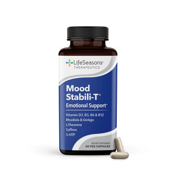 LifeSeasons - Mood Stabili-T - Positive Mood Booster - Enhanced Calmness and Happiness - Relaxed and Balanced Mind LifeSeasons buy supplements canada