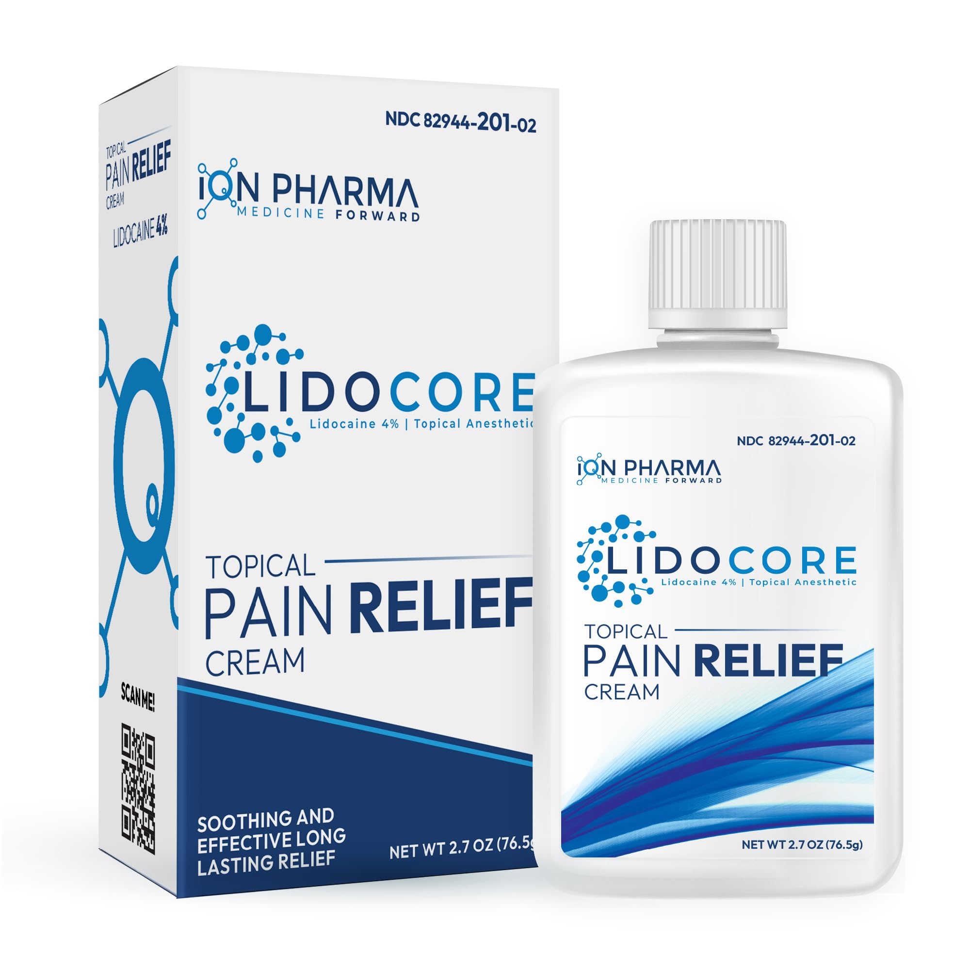 Lidocore Pain Relief Cream with 4% Lidocaine | Maximum Strength OTC | Safe & Compliant formula | Minor cuts, scrapes, insect bites, cold sores | Non-Greasy, Odor-free, Fragrance-Free | 2.7 oz (76.5 g) Lidocore buy supplements canada