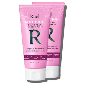 Rael Feminine Wash, Soothing Gel to Foam Wash - pH Balance Feminine Wash for Women, Intimate Wash Rael buy supplements canada