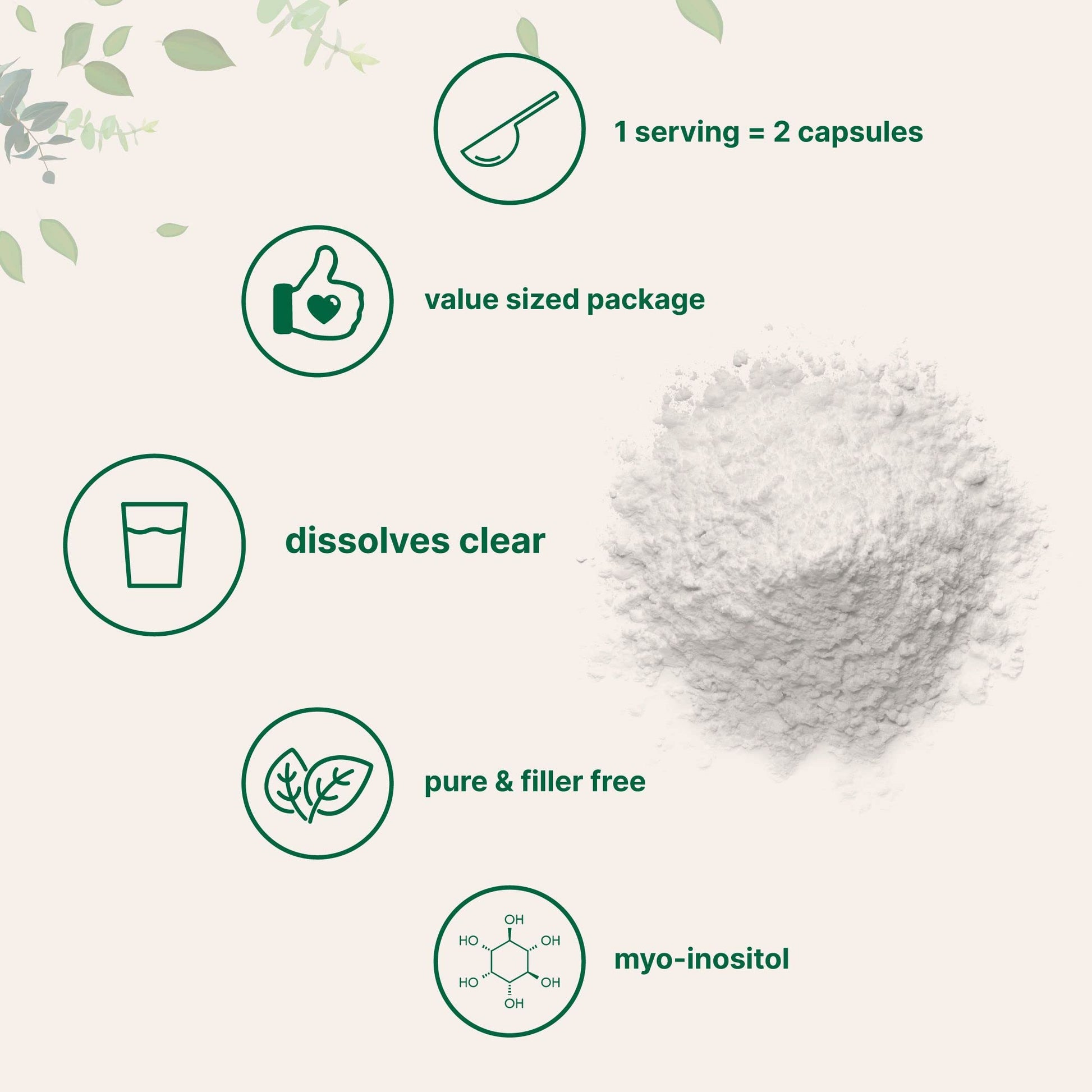 Pure Inositol Powder, Myo-Inositol B8 Powder, 1KG (2.2 Pounds), Strongly Supports Liver Micro Ingredients buy supplements canada
