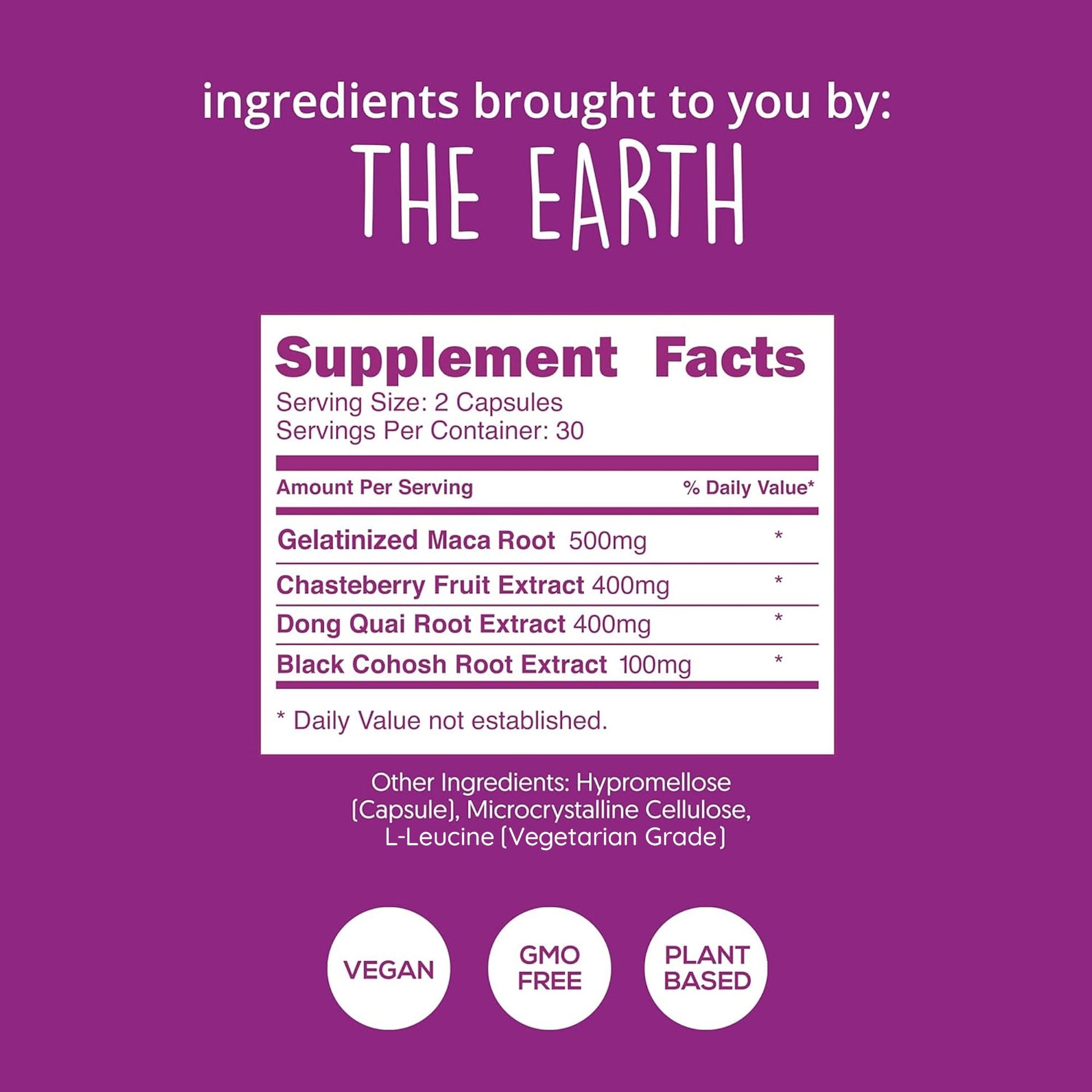 Hormone Balance for Women – PMS Support Supplement, Menopause & Perimenopause | Bloating Relief, Menstrual Cramp, Mood, PMDD | Chasteberry Supplements, Black Cohosh, Dong Quai | Vegan, Non-GMO, 60 Ct Happy Healthy Hippie buy supplements canada