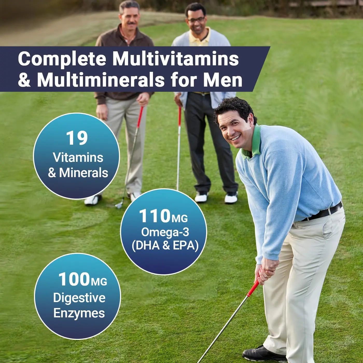 Mens Multivitamins Gummies, Methylated Multivitamin with Vitamins A C D K E, B Complex, Omega-3, Digestive Enzymes, Lycopene Wiszeen buy supplements canada