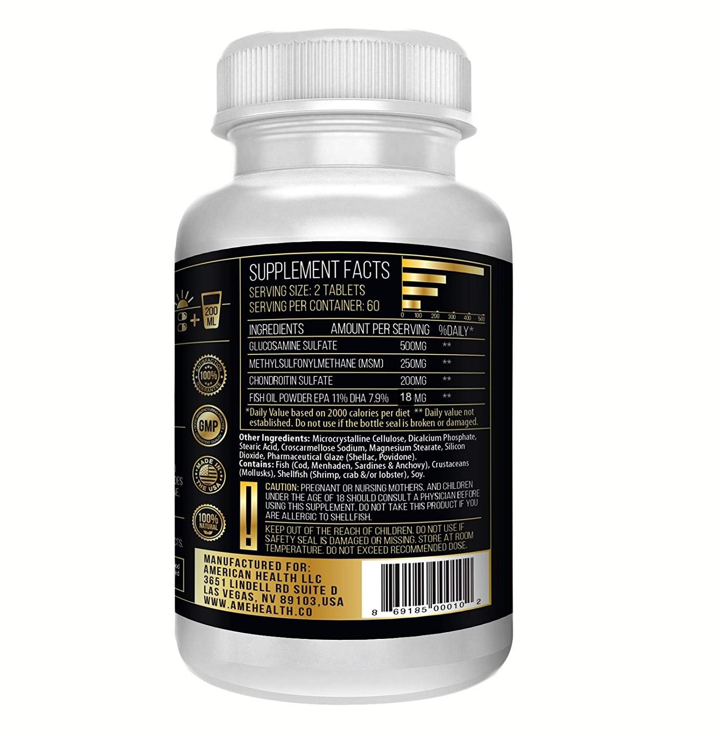 Actif Joint 4-in-1 Fast Relief Maximum Strength, Clinical Formula, 120ct, Made in USA ACTIF buy supplements canada