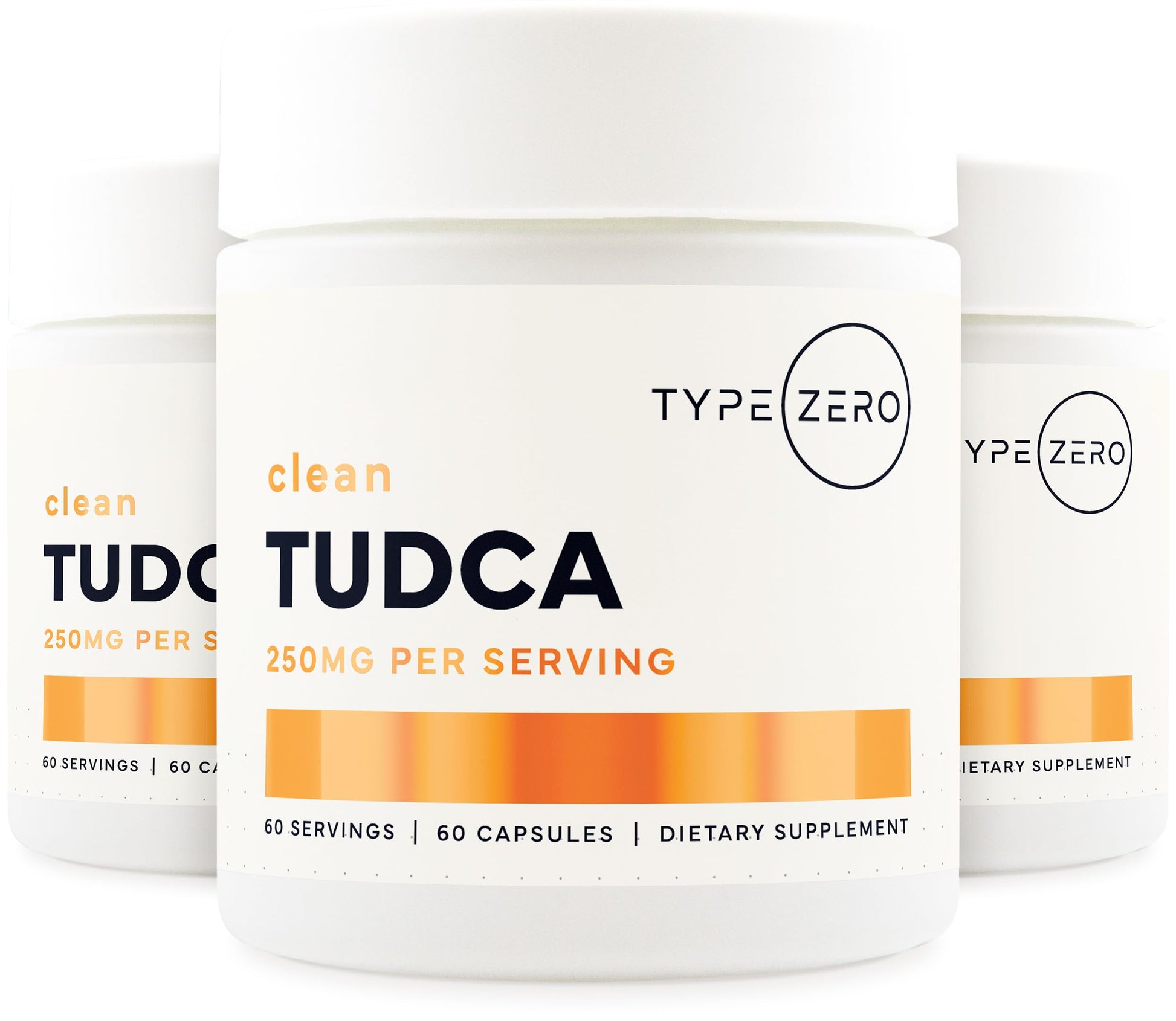 Type Zero Clean TUDCA Capsules 250mg - Pure Tauroursodeoxycholic Acid Supplement - Bile Salt Derivative - 60 Capsules, 60 Servings Type Zero buy supplements canada
