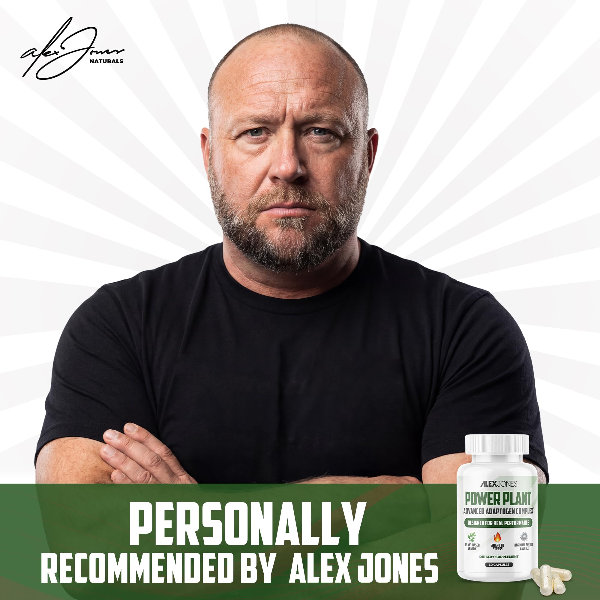 Adaptogenic Mushrooms with Cordyceps & Rhodiola – Daily Blend with Zinc, Selenium & Boron –Vegan Mushroom Capsules Supplement for Active Lifestyles – No Fillers or Additives – 60 Count Alex Jones Naturals buy supplements canada
