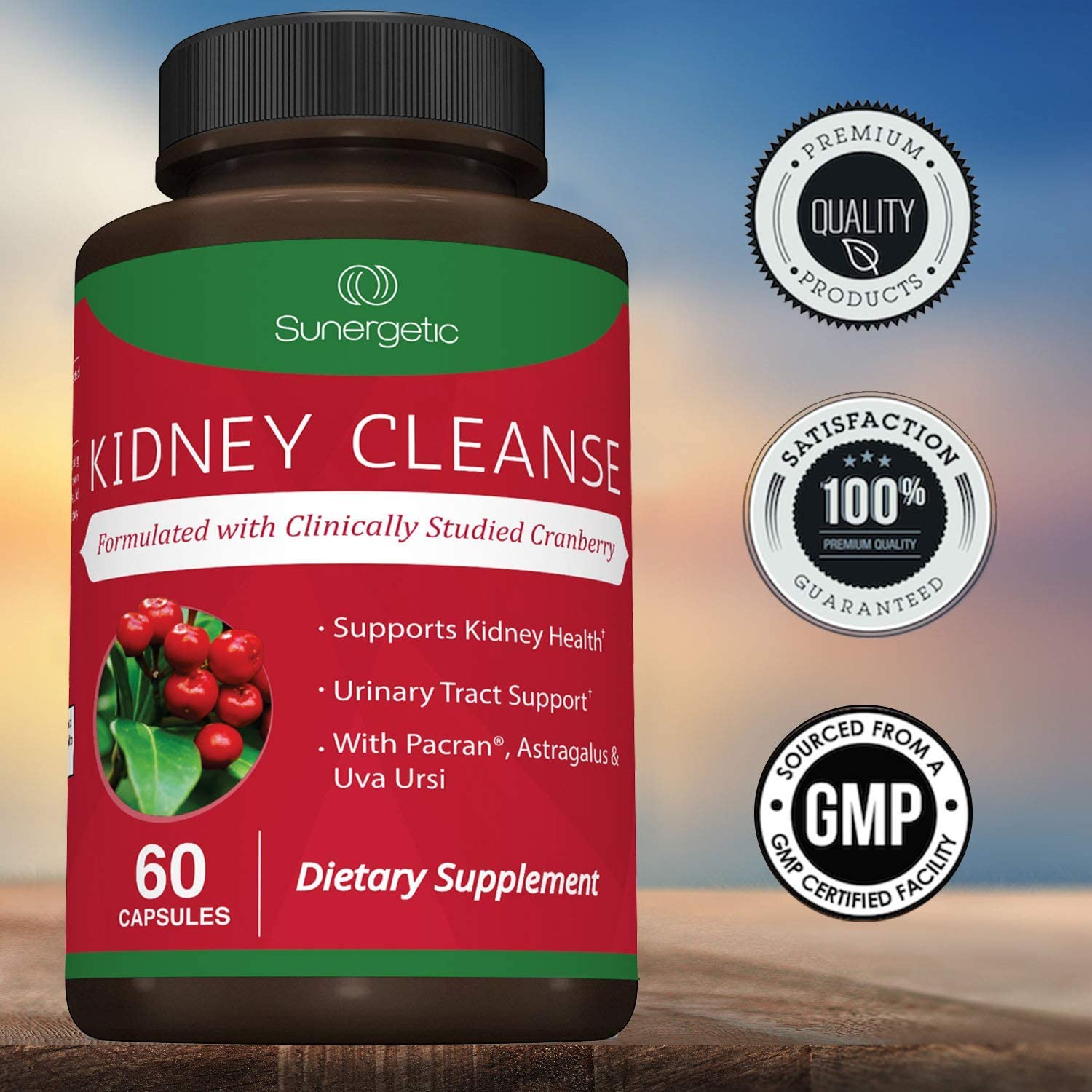 Premium Kidney Cleanse Supplement – Powerful Kidney Support Formula with Cranberry Sunergetic buy supplements canada
