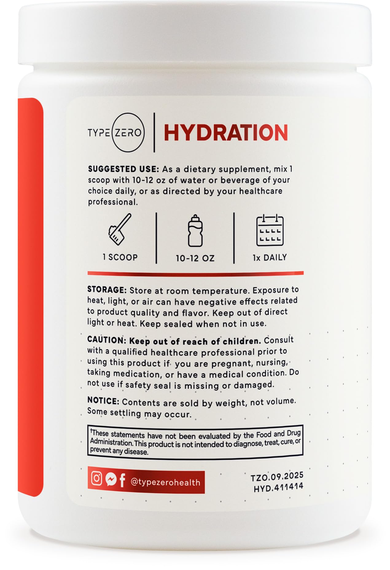 Type Zero Clean Electrolytes Hydration Powder Drink Mix + 14 Essential Vitamins & Minerals - Sugar Free, Zero Artificial Ingredients - Fruit Punch, 50 Servings Type Zero buy supplements canada