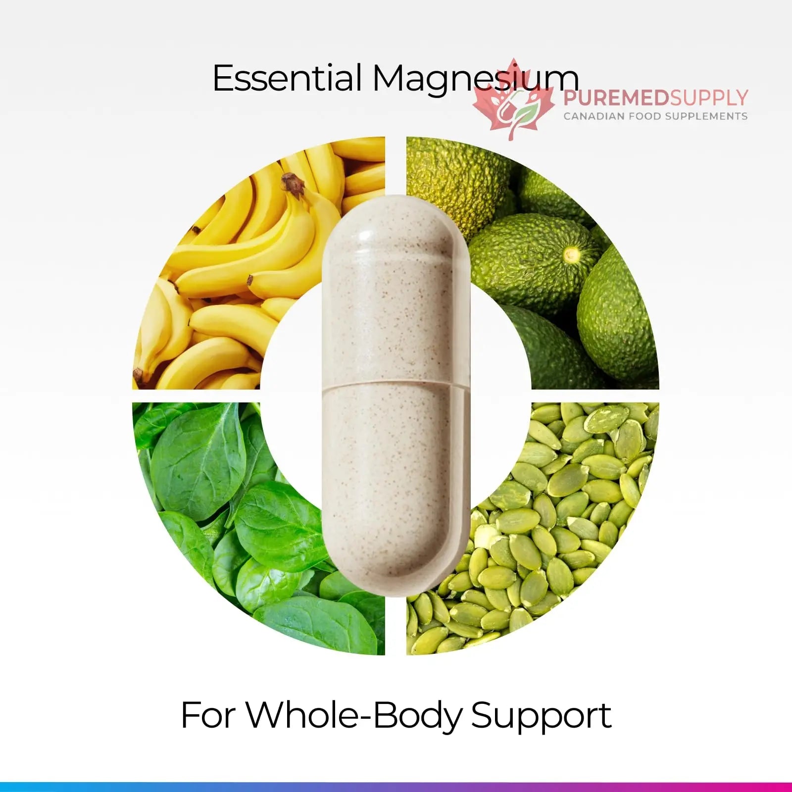 Livingood Daily Magnesium Supplement with Magnesium Glycinate, Citrate, Malate, Oxide, Aspartate, Amino Acid Complex and Chicory Root for Heart Health, Sleep and Muscle Support, 300mg, 60 Capsules Livingood Daily buy supplements canada