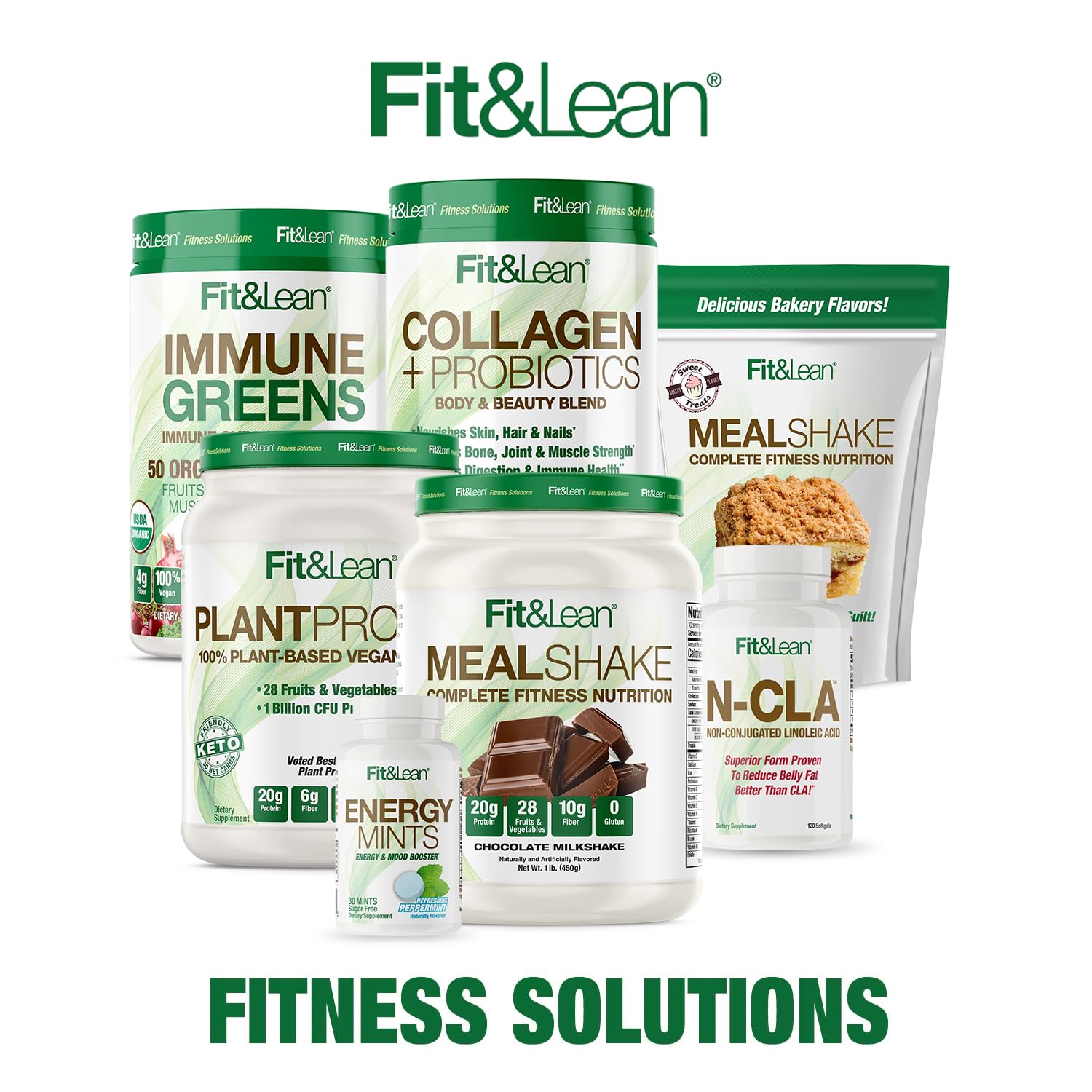 Fit & Lean Meal Shake Meal Replacement with Protein, Fiber, Probiotics and Organic Fruits Fit & Lean buy supplements canada