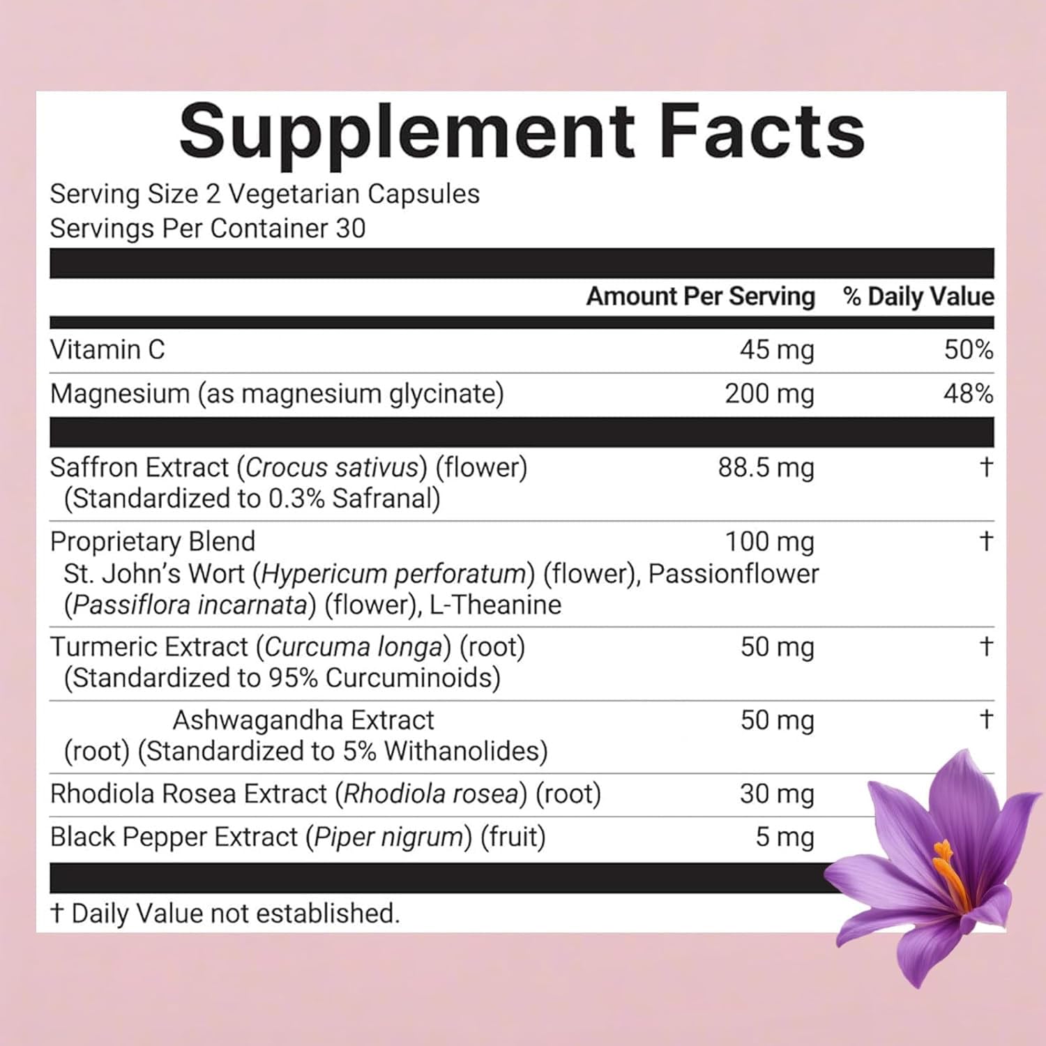 Auren Saffron Supplements,Advanced 10-in-1 Wellness Supplement | Ashwagandha, Fat-Soluble Vitamin C, Saffron Extract, Magnesium, Turmeric | 60 Vegan Capsules | Non-GMO Onswildc buy supplements canada