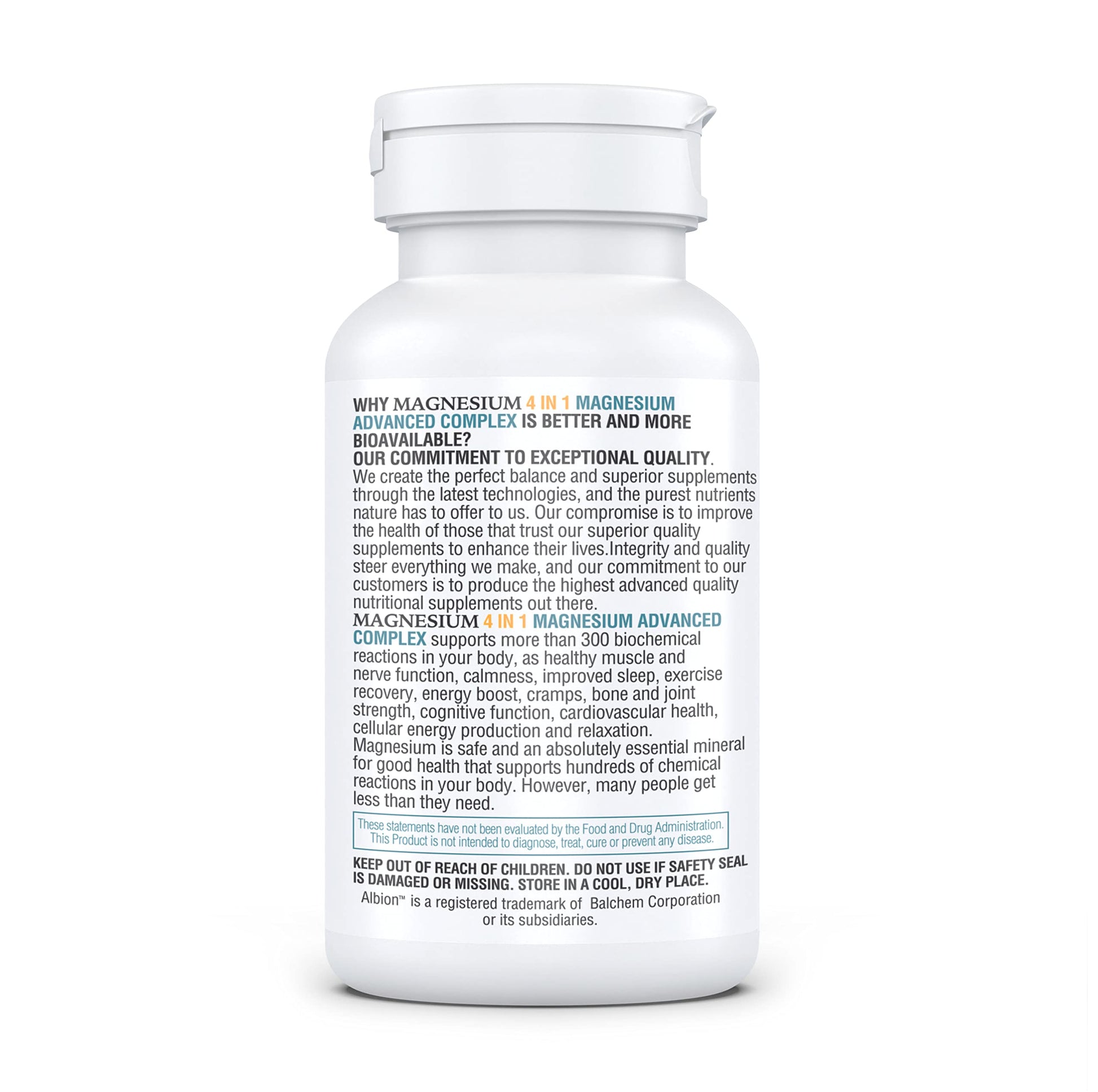 Kappa Nutrition Magnesium 4-in-1, 280mg Elemental Magnesium (Bisglycinate, Malate) + Zinc & Vitamin D3, Brain, Sleep, Energy, Muscle, Immune Support, 120 Vegan Capsules. KAPPA NUTRITION buy supplements canada