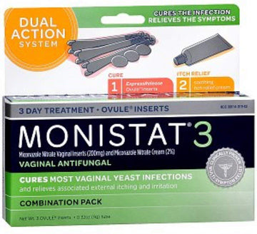 MONISTAT 3 CURE/ITCH RLF OVULE 2pack Monistat buy supplements canada