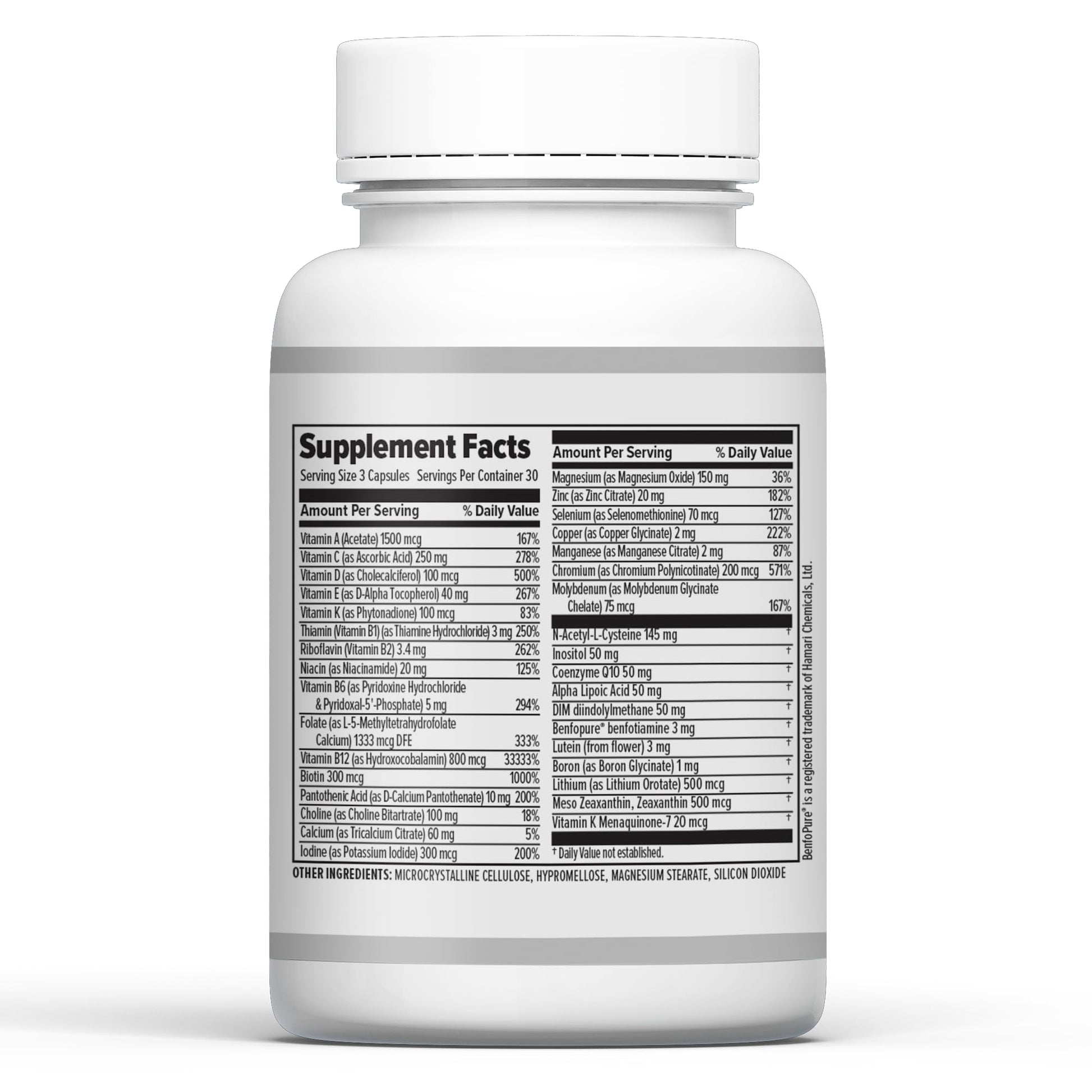 10X Health Optimize Methylated Multivitamin for Men - 90 Capsules, 34 in 1 Formula with 800 mcg of Vitamin B12, 5-MTHF, NAC 10X Health System buy supplements canada