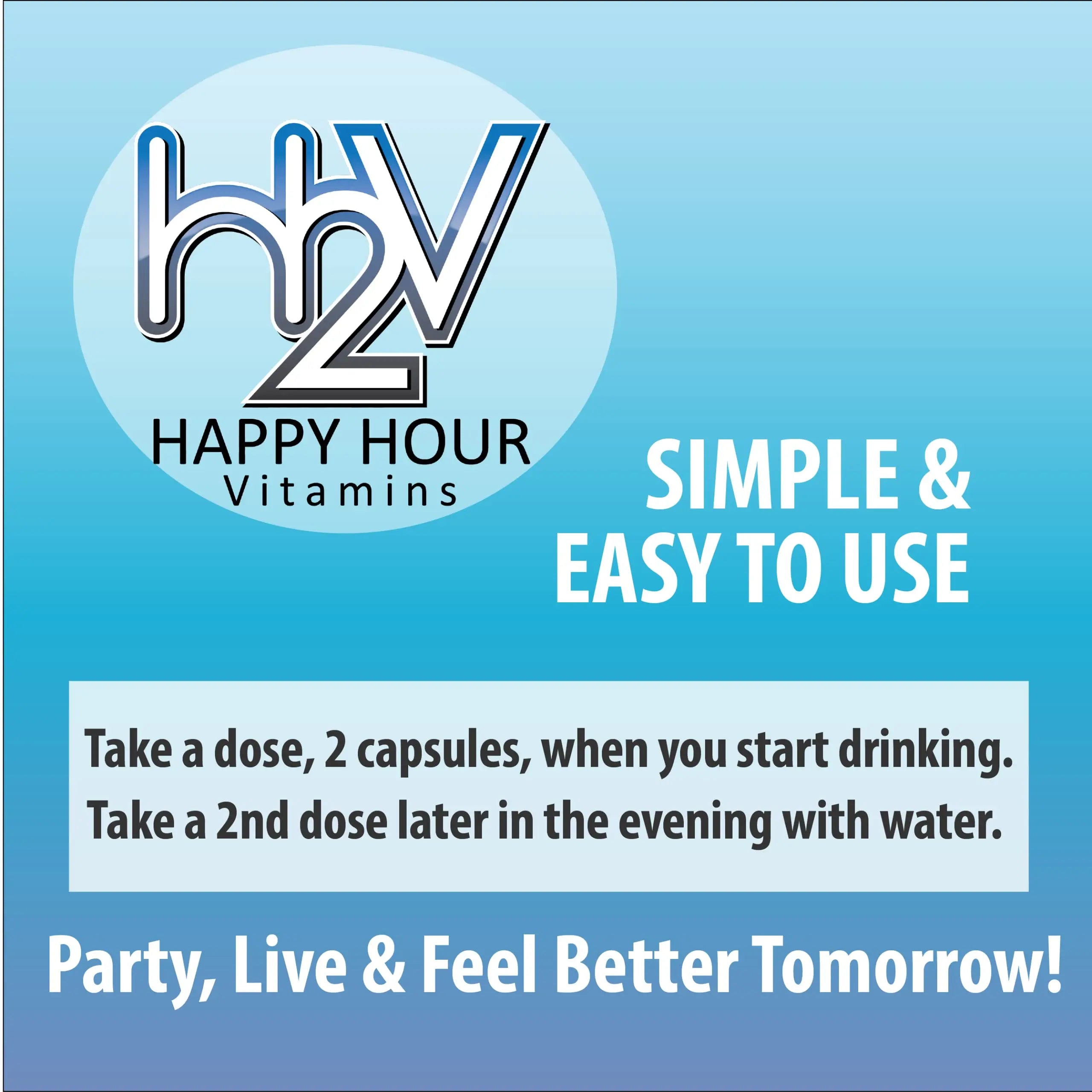 Happy Hour Vitamins Bottle - Multivitamin Formulated for Better Mornings – Live & Feel Better with Milk Thistle, Prickly Pear Cactus Happy Hour Vitamins buy supplements canada