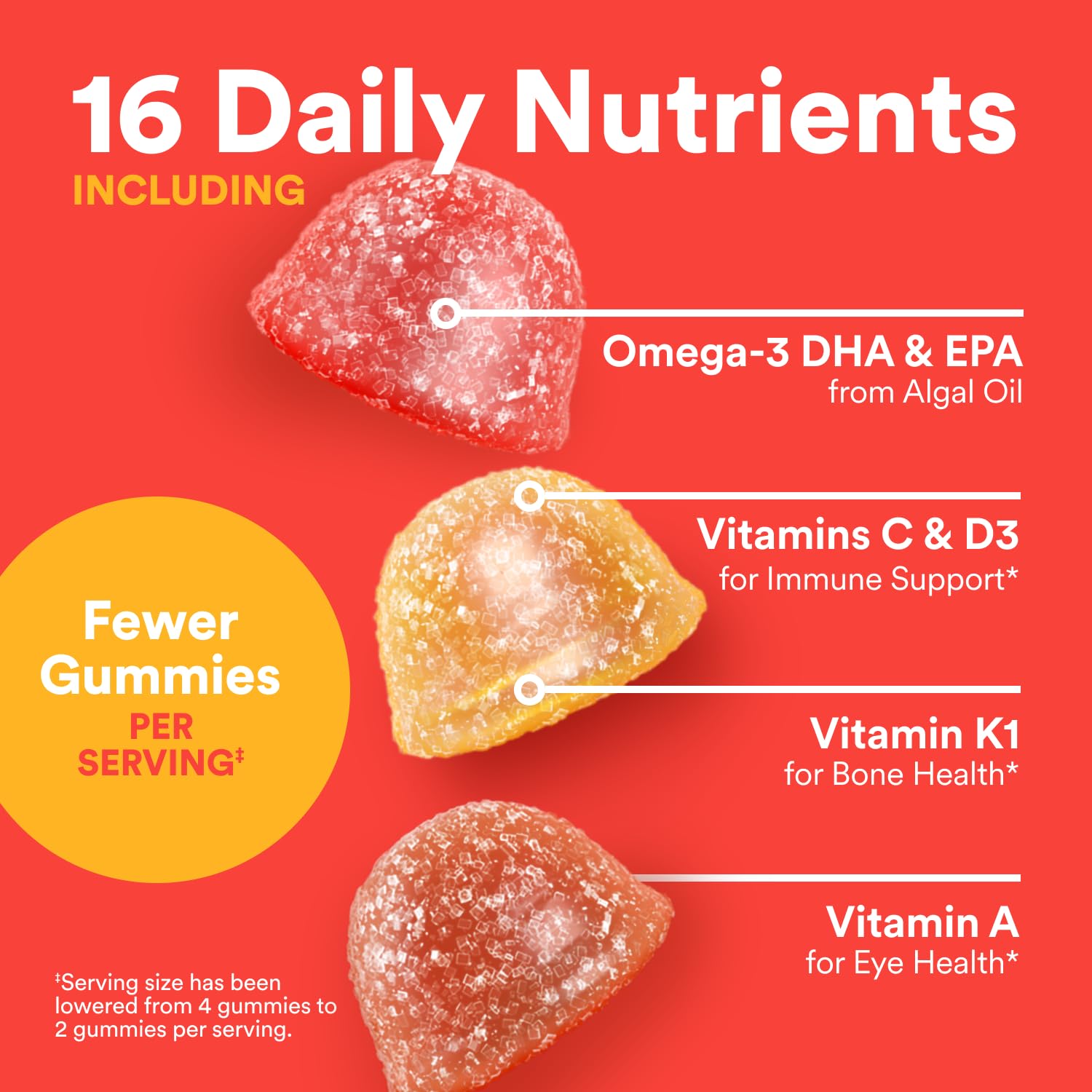 SmartyPants Kids Multivitamin Gummies - Improved Formula: Omega 3 (DHA/EPA), Vitamins D3, C, B12, B6, Vitamin A, K & Zinc SmartyPants buy supplements canada