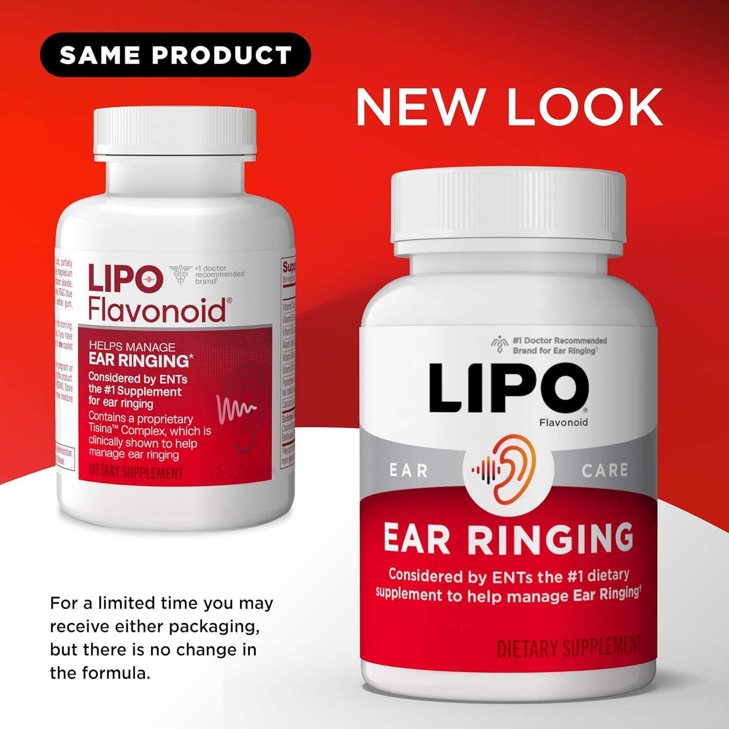 Lipo-Flavonoid Ear Ringing - Doctor-Recommended for Ringing Ears - Clinically Proven Lemon Bioflavonoid Complex with Vitamins C, B1, B2, B6, B12 Lipo-Flavonoid buy supplements canada