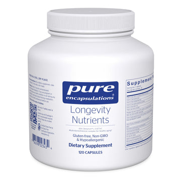 Pure Encapsulations Longevity Nutrients | Multivitamin/Mineral Complex to Support Healthy Aging, Brain Function, Eyes, Bones, and Vascular Health* | 120 Capsules Pure Encapsulations buy supplements canada