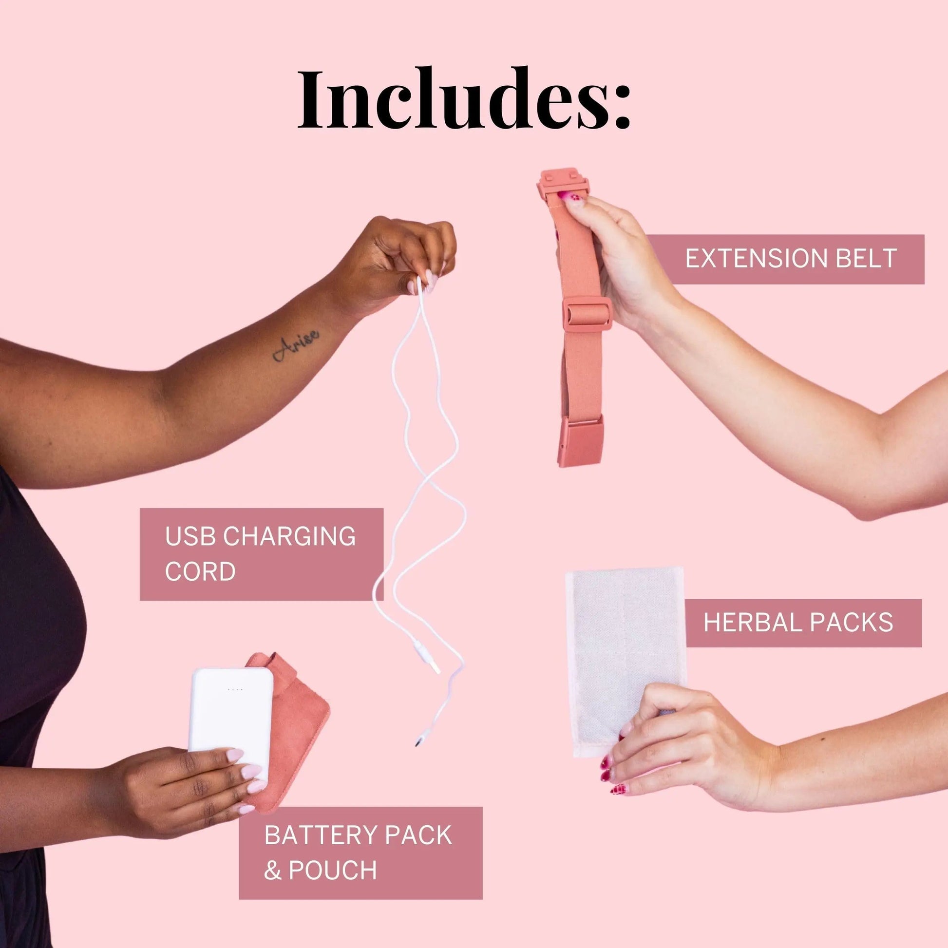 Pixie Period Heating Pad for Cramps - Thinnest Wearable Heating Pad for Feminine Care - Unnoticeable Under Clothes - Best Portable Pain Relief Heat Belt On The Market - Hours of Menstrual Pain Relief Pixie Cup buy supplements canada