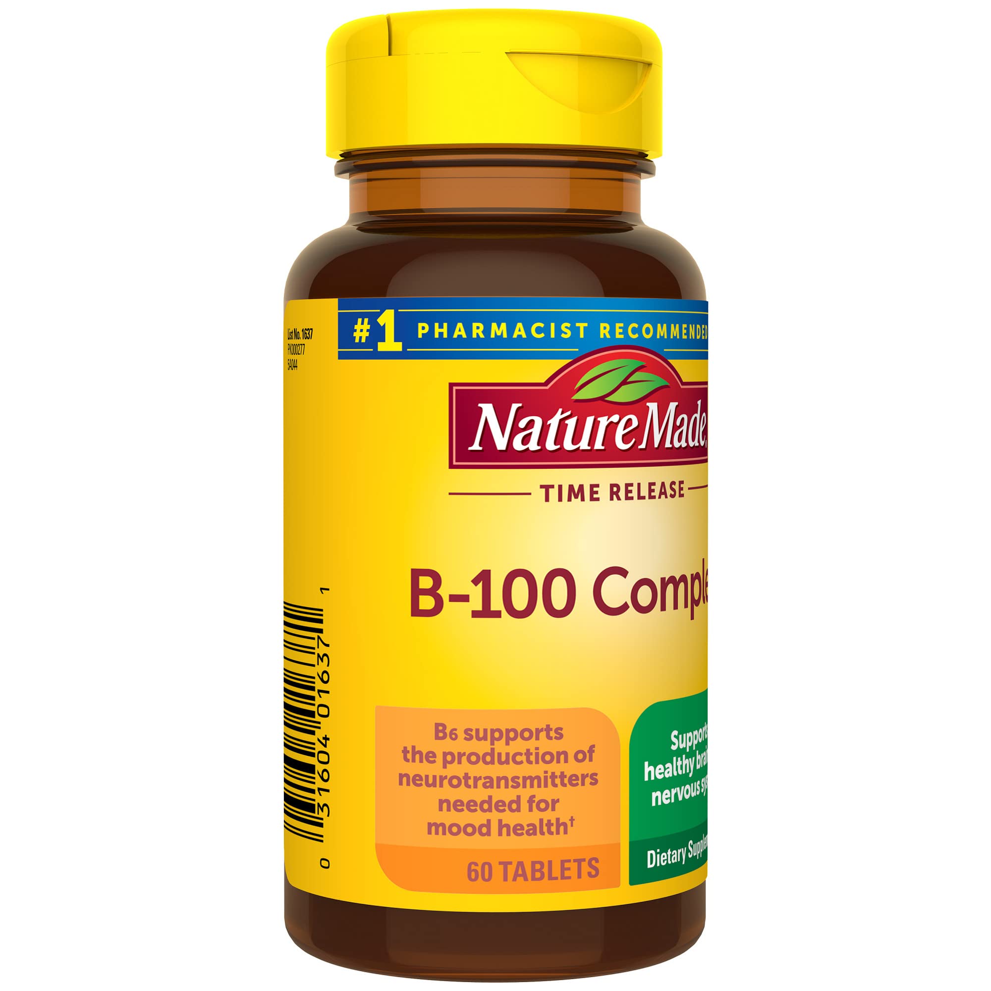 Nature Made Time Release Vitamin B-100 High Potency B Complex, Dietary Supplement Nature Made buy supplements canada