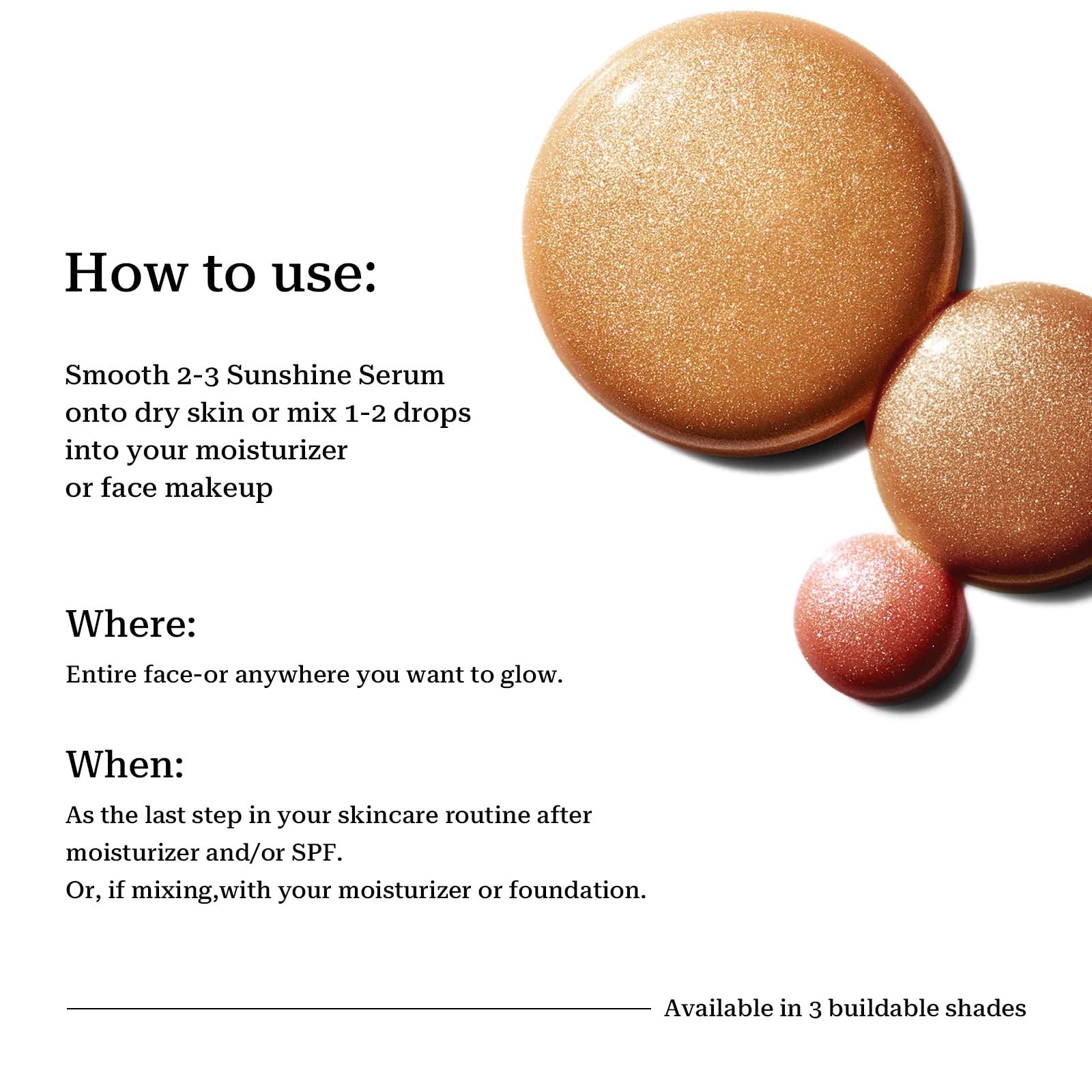 SWETIYOU Bronzing Drops, Lightweight and Non-greasy Liquid Bronzer for Face & Body, Instant Sunshine Glow Serum for Flawless Skin & Radiant Finish (RUST RED) SWETIYOU buy supplements canada