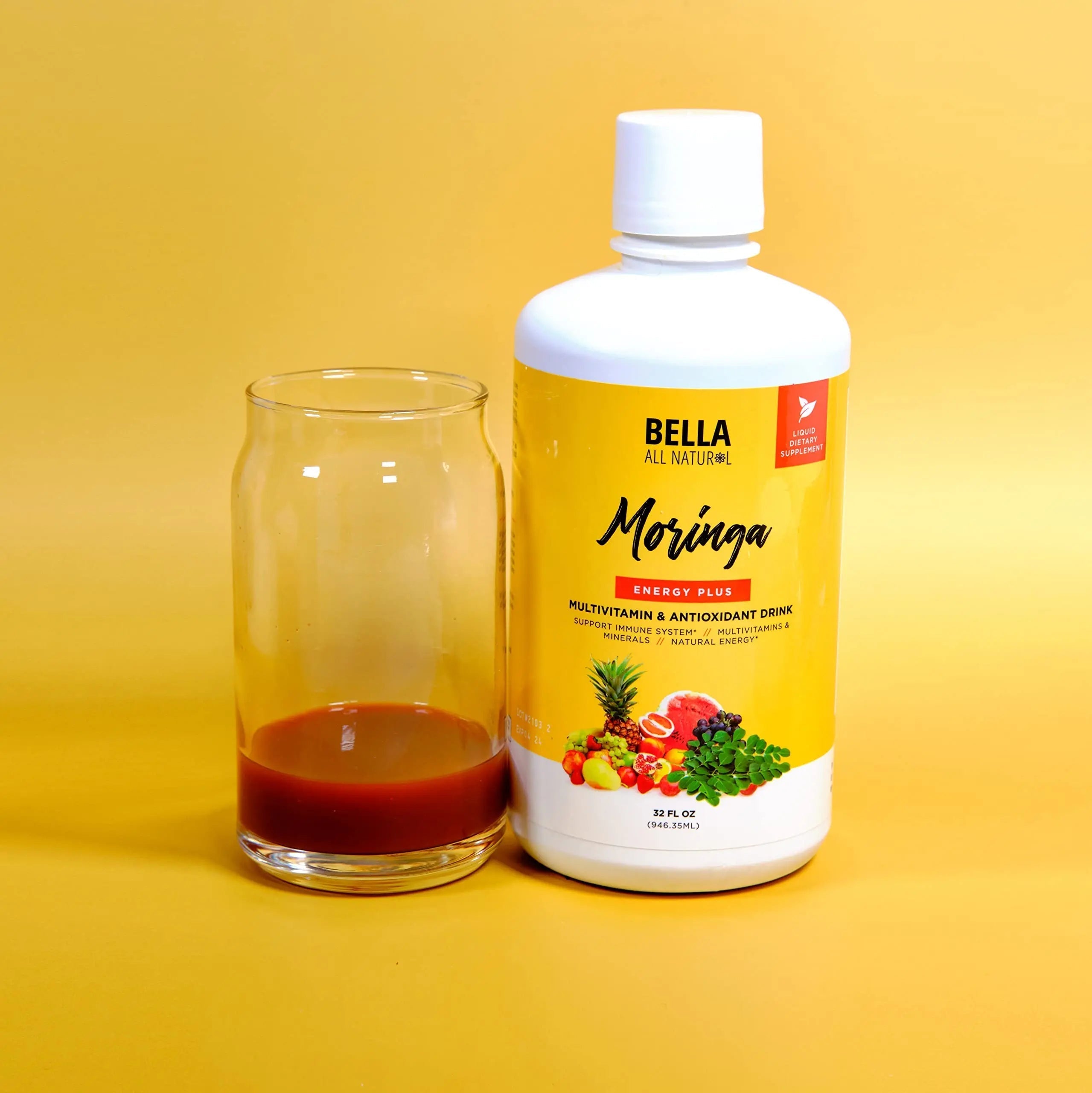 Bella All Natural Moringa Juice Energy Plus - Multivitamin and Antioxidant Drink - 32oz Bella All Natural buy supplements canada