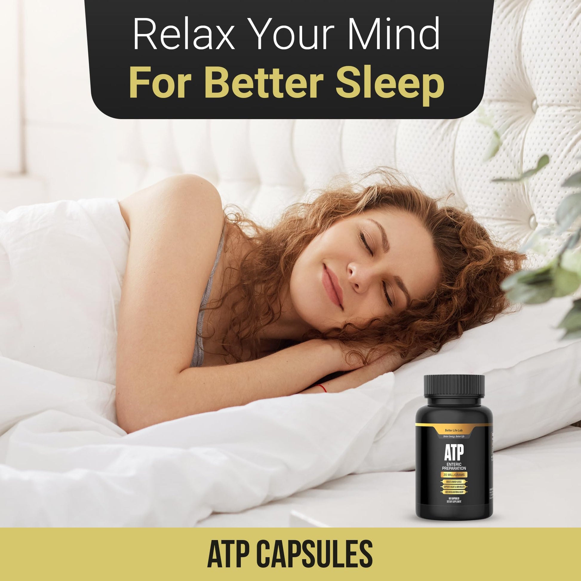 BETTER LIFE LAB ATP Supplement – Supports Cellular Energy Production, Mitochondrial Function & Active Lifestyles BETTER LIFE LAB buy supplements canada